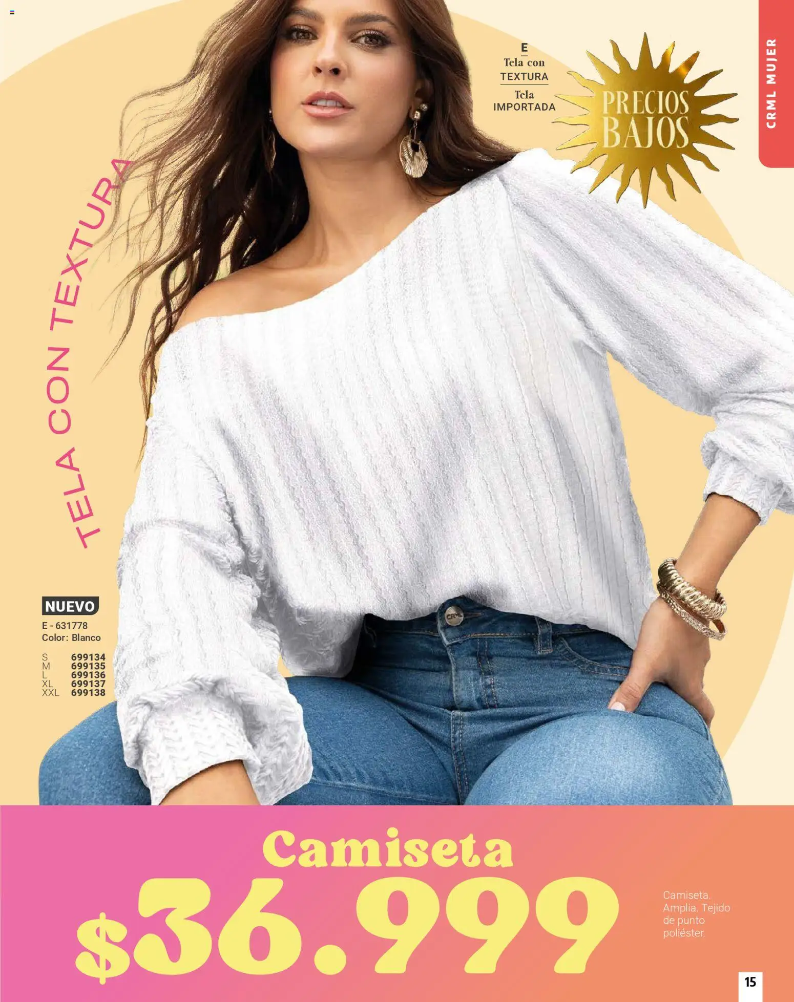 Carmel revista - valida desde el 01.01.2026 | Página: 15 | Productos: Camiseta