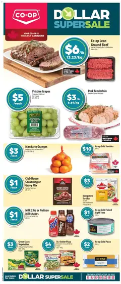 Preview of Co-op Food weekly flyer / circulaire from shop Co-op Food valid from 23.10.2025
