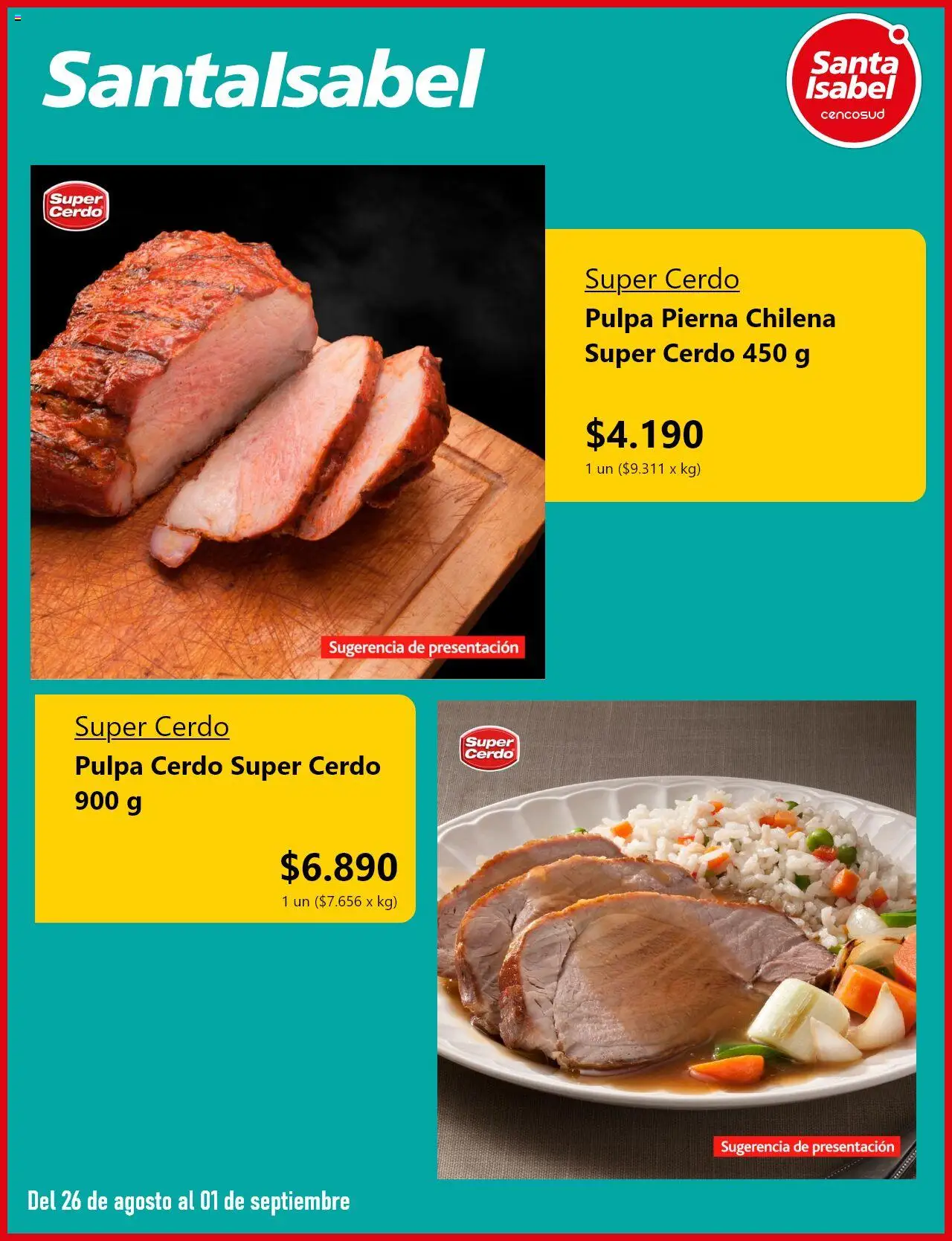 Santa Isabel ofertas  │ válido desde el 26.08.2025 | Página: 2