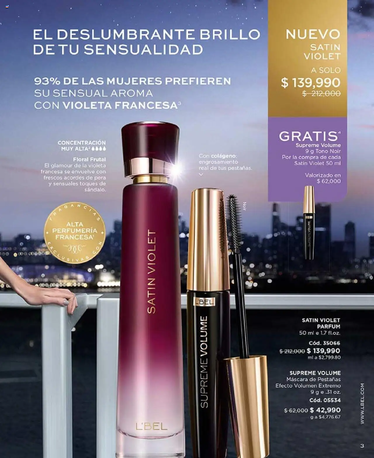 L'Bel revista - valida desde el 29.07.2025 | Página: 3 | Productos: Brillo, Máscara, Pera