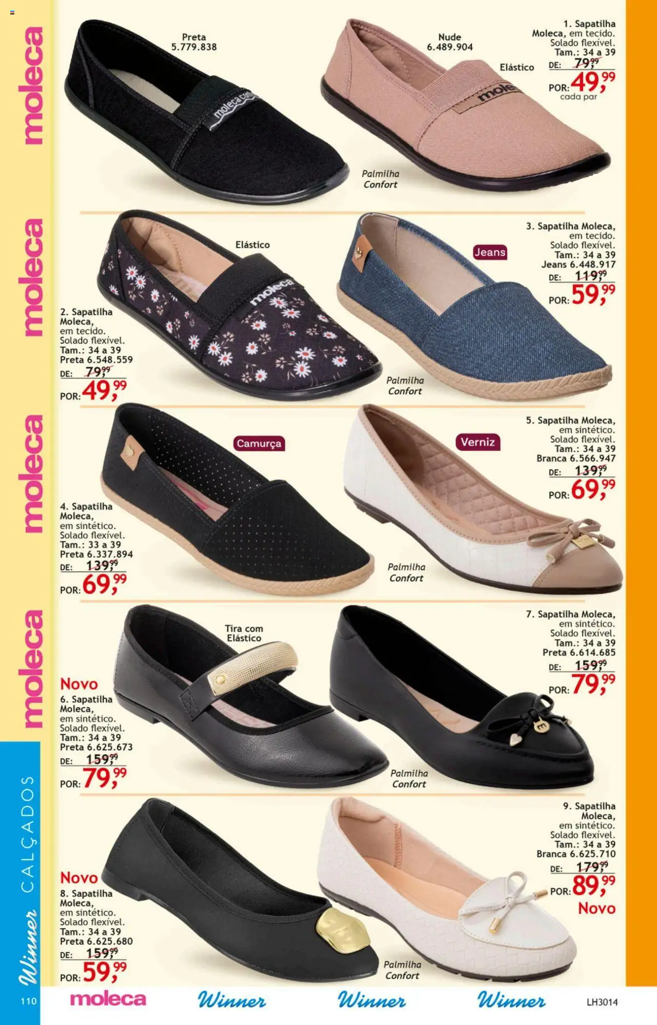 Quatro Estações Folheto - válido de 01.04.2025 | Página: 111 | Produtos: Jeans, Verniz, Palmilha