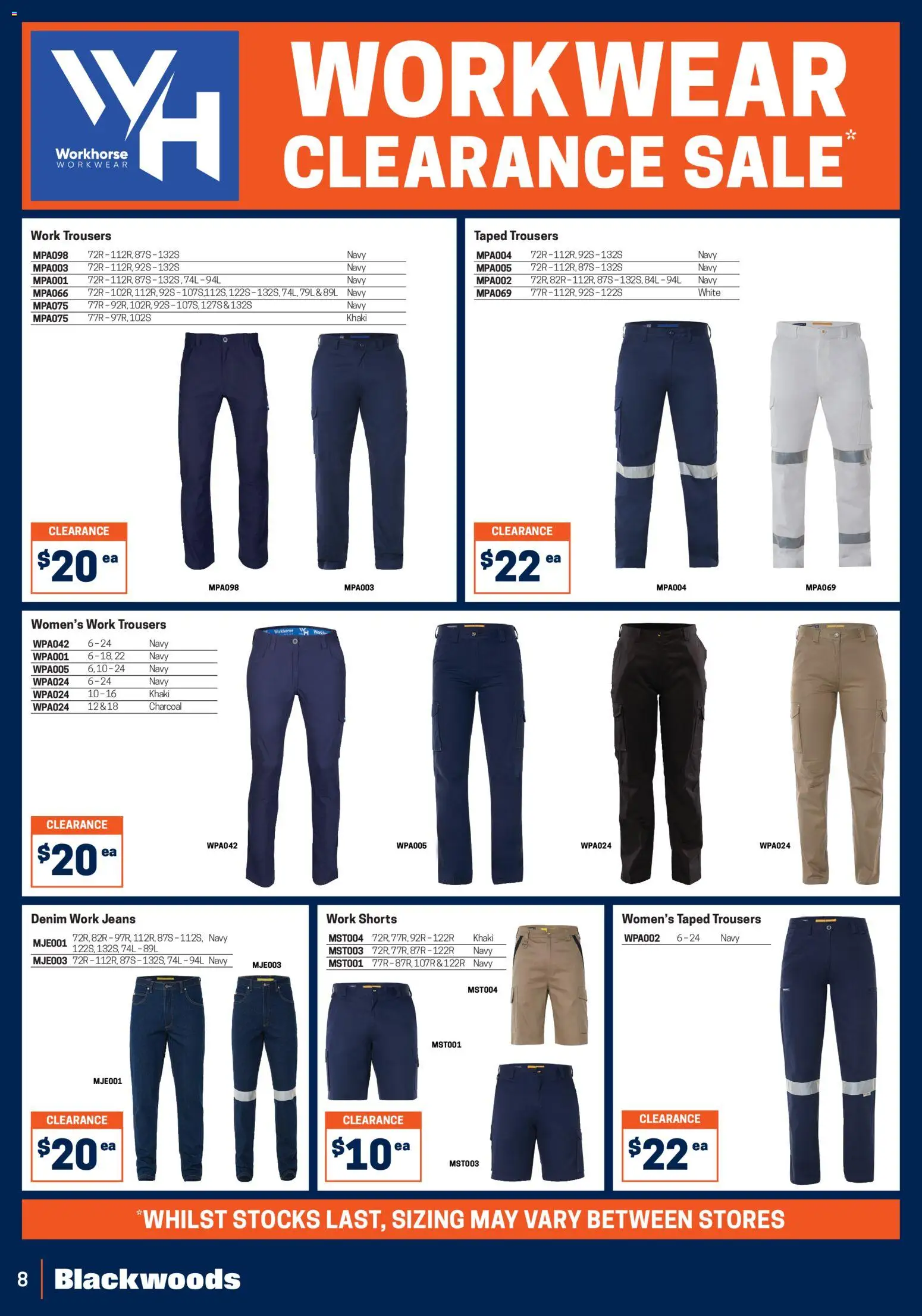 Black Woods catalogue - valid from 12.01.2026 | Page: 8 | Products: Denim, Shorts, Jeans