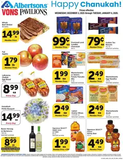 Preview of Vons weekly ads valid from 09.12.2025