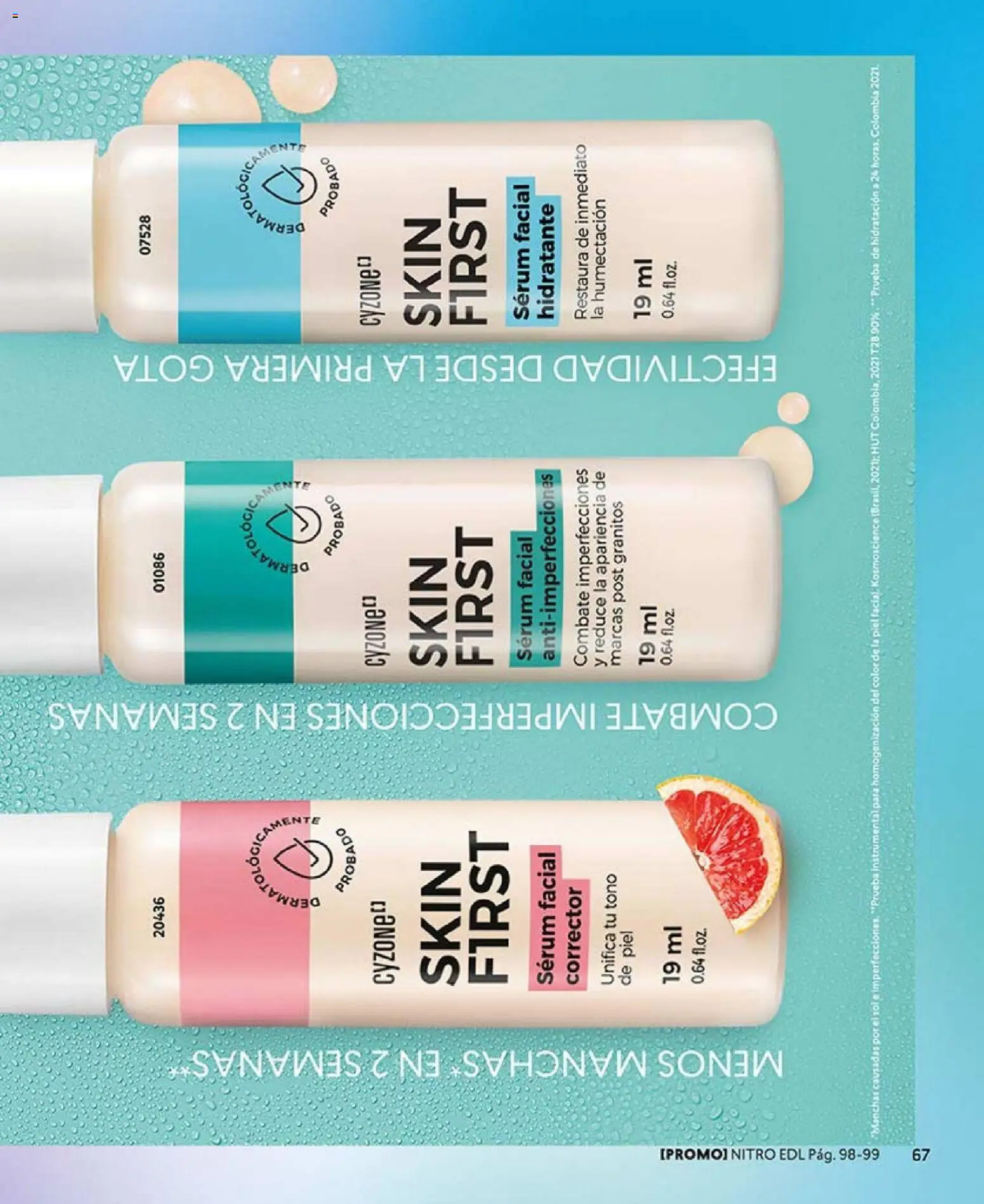 Catálogo CyZone Campaña 1 │ válido desde el 01.01.2026 | Página: 67 | Productos: Corrector, Serum