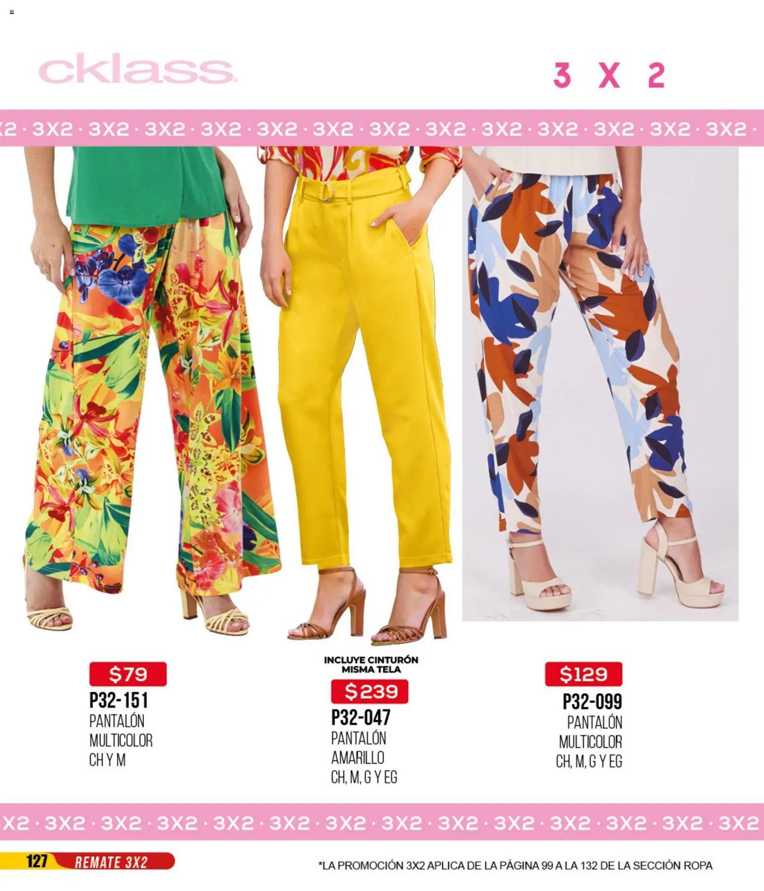 Nuevas ofertas de Cklass válidas en toda la República Mexicana desde el 16.02.2026. ¡Encuentra las mejores ofertas en Cklass catálogo Remate Ropa! | Página: 128 | Productos: Cinturón, Ropa