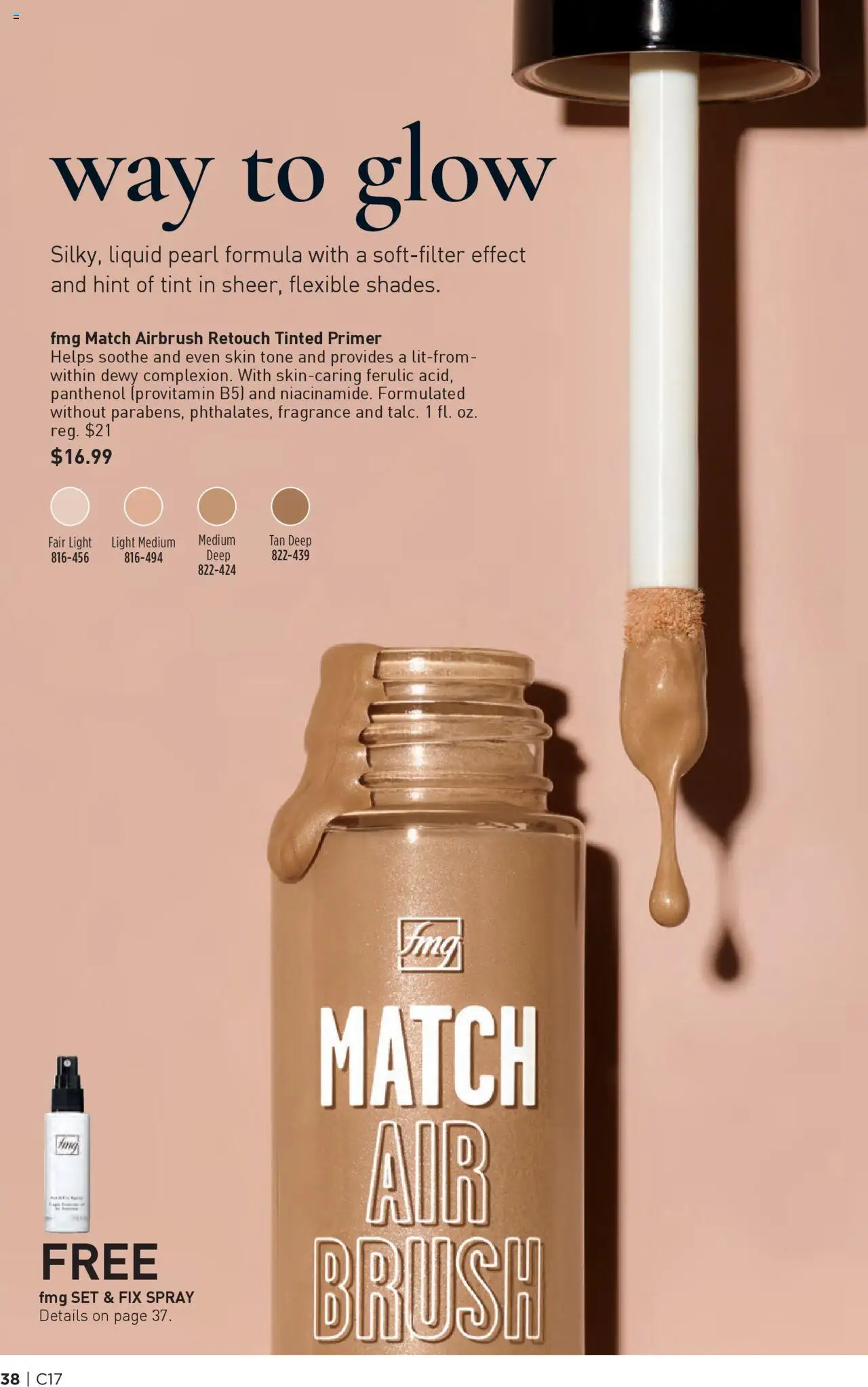 Avon Brochure - valid from 13.08.2025 | Page: 38 | Products: Fragrance, Brush
