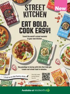 Preview of Woolworths Fresh Ideas Magazine - valid from 01.10.2025 | Page: 6 | Products: Curry, Kits