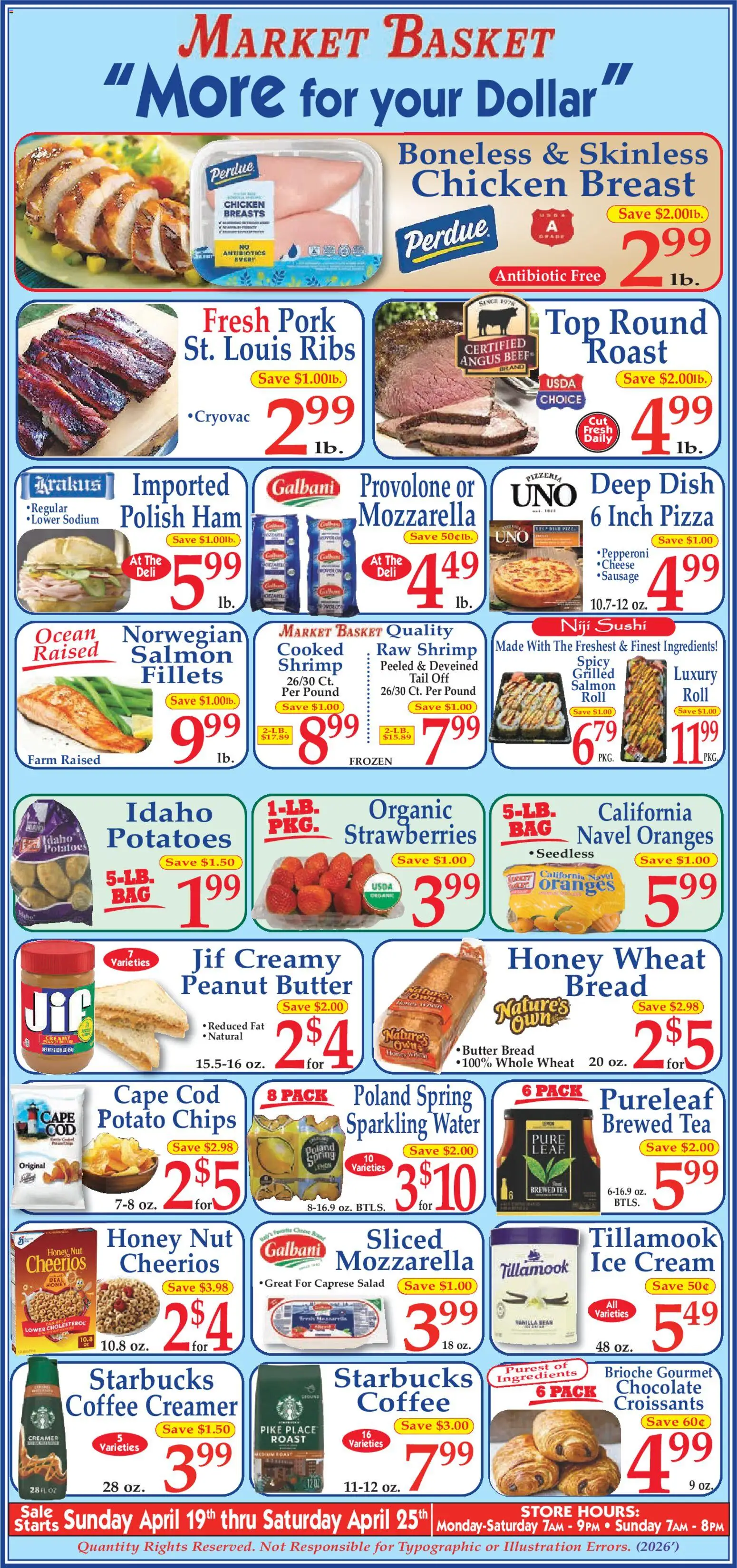 Market Basket Ad - valid from 19.04.2026 | Page: 1