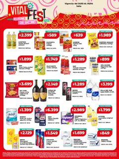Vista previa Vital - Ofertas salta válido desde el 30.03.2026