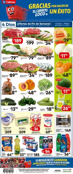 Vista previa de Calimax - Folleto Tijuana, nuevo folleto de la tienda, válido en México a partir del 15.08.2025