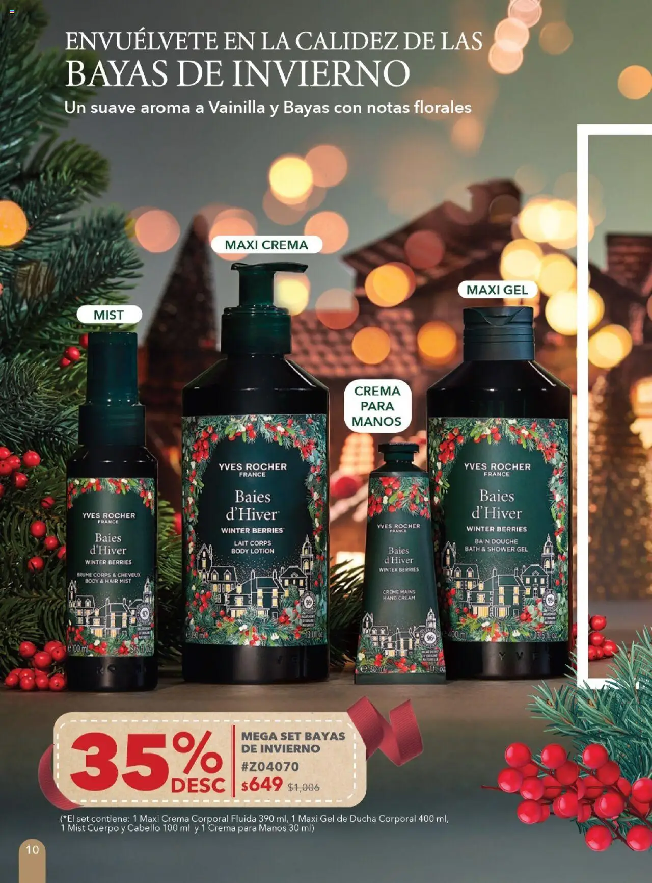 Nuevas ofertas de Yves Rocher válidas en toda la República Mexicana desde el 28.10.2025. ¡Encuentra las mejores ofertas en Yves Rocher - Campaña 15 2025! | Página: 10 | Productos: Crema, Body, Crema corporal, Gel de ducha