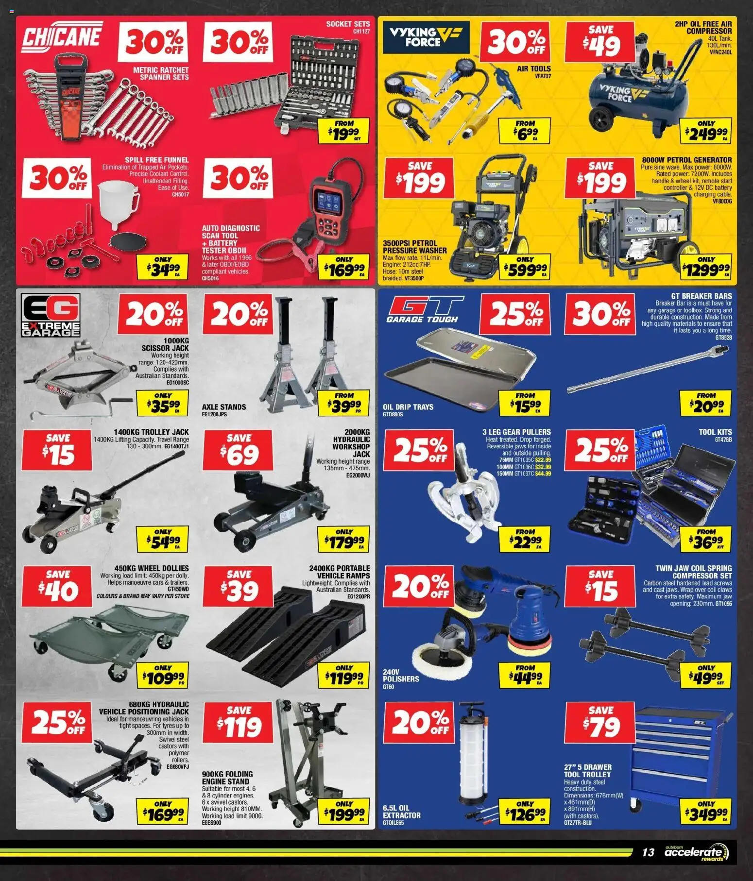 Autobarn catalogue - valid from 22.10.2025 | Page: 13 | Products: Socket, Kits, Oil, Tools