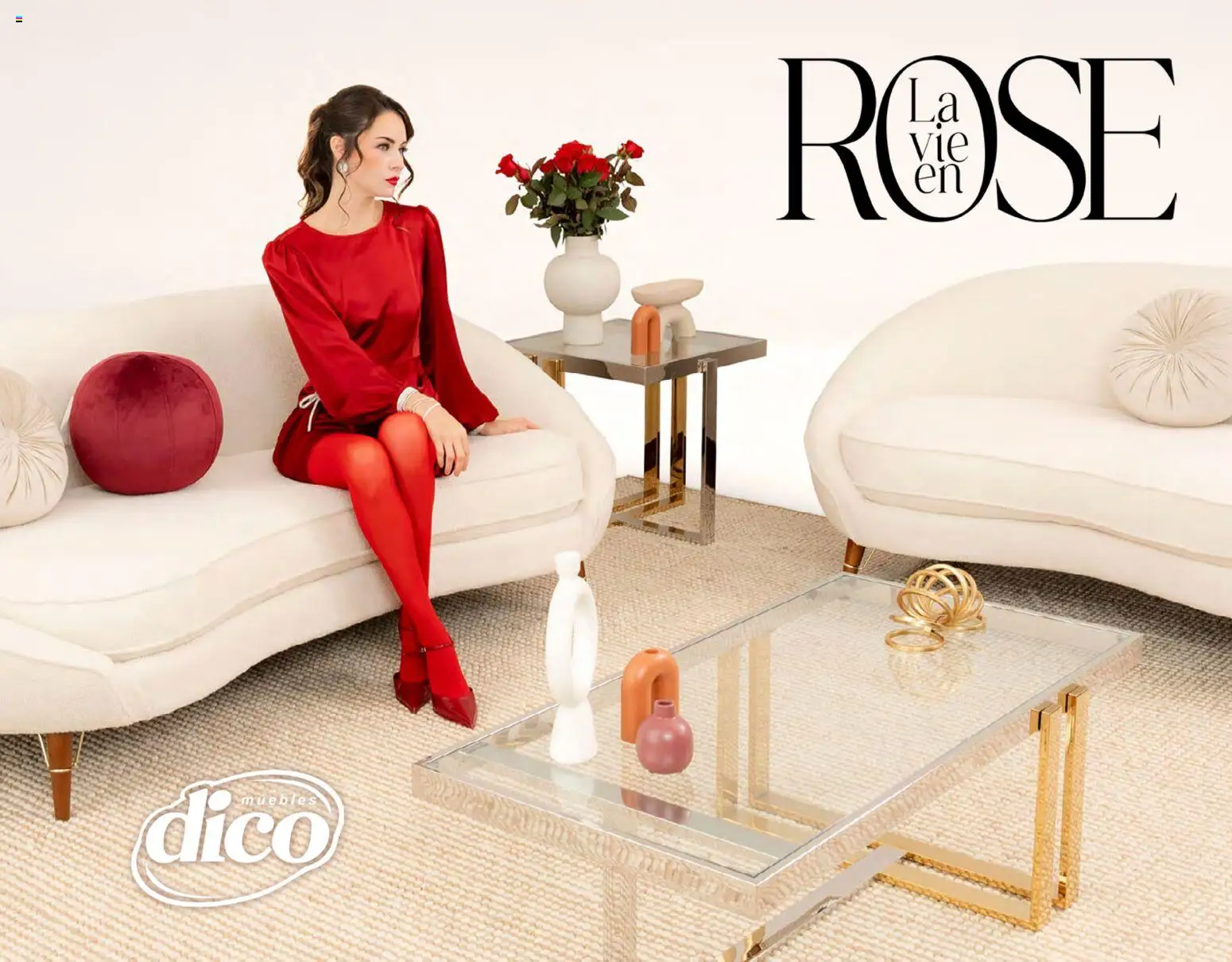 Nuevas ofertas de Muebles Dico válidas en toda la República Mexicana desde el 06.02.2026. ¡Encuentra las mejores ofertas en Muebles Dico catálogo La Vie en Rose 2026 ! | Página: 1