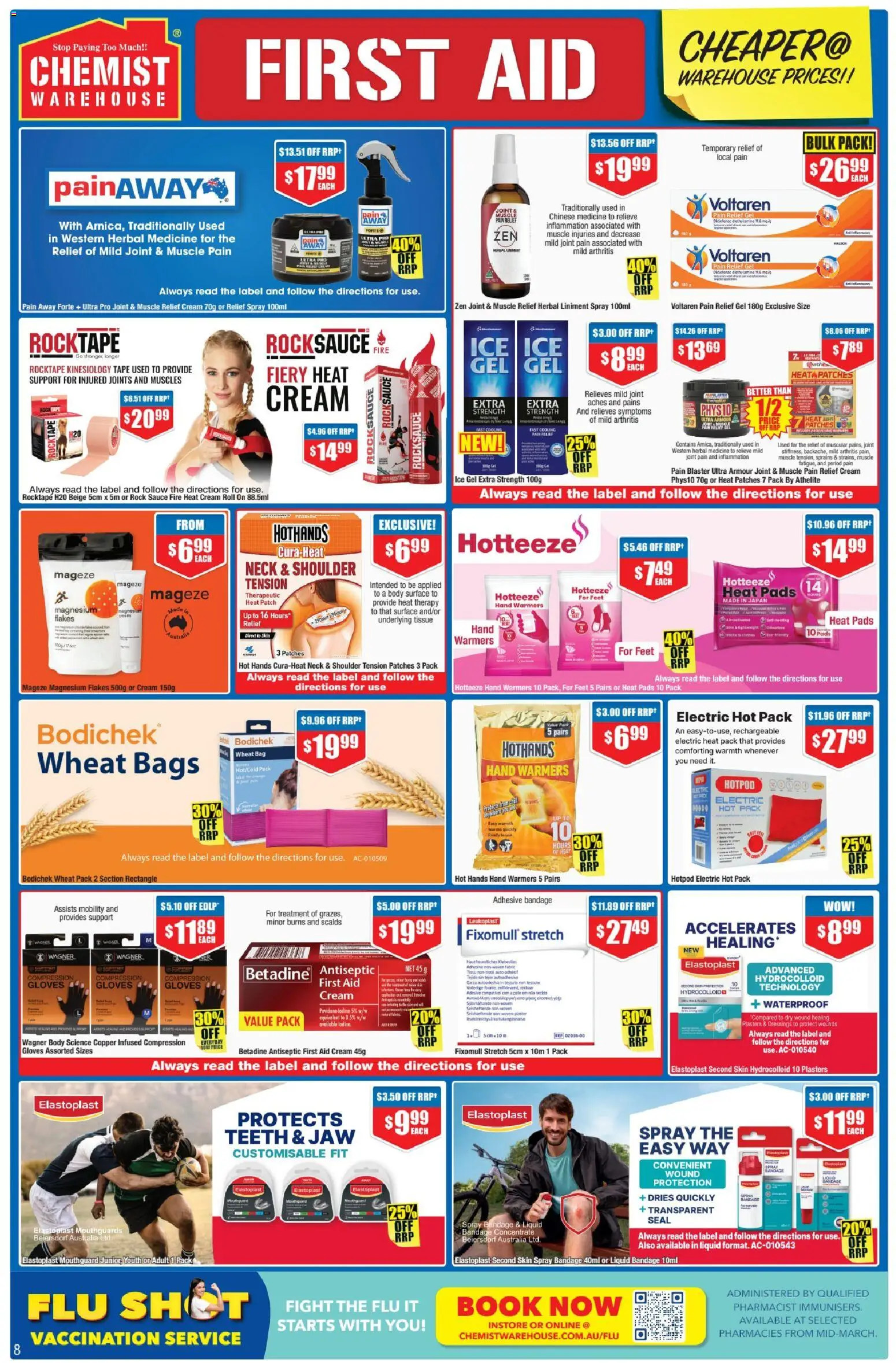 Chemist Warehouse catalogue - valid from 23.04.2026 | Page: 8 | Products: Compression, Bag, Herbal, Treatment