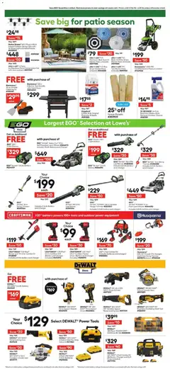 Preview of Lowe's weekly ads valid from 26.03.2026 | Page: 3