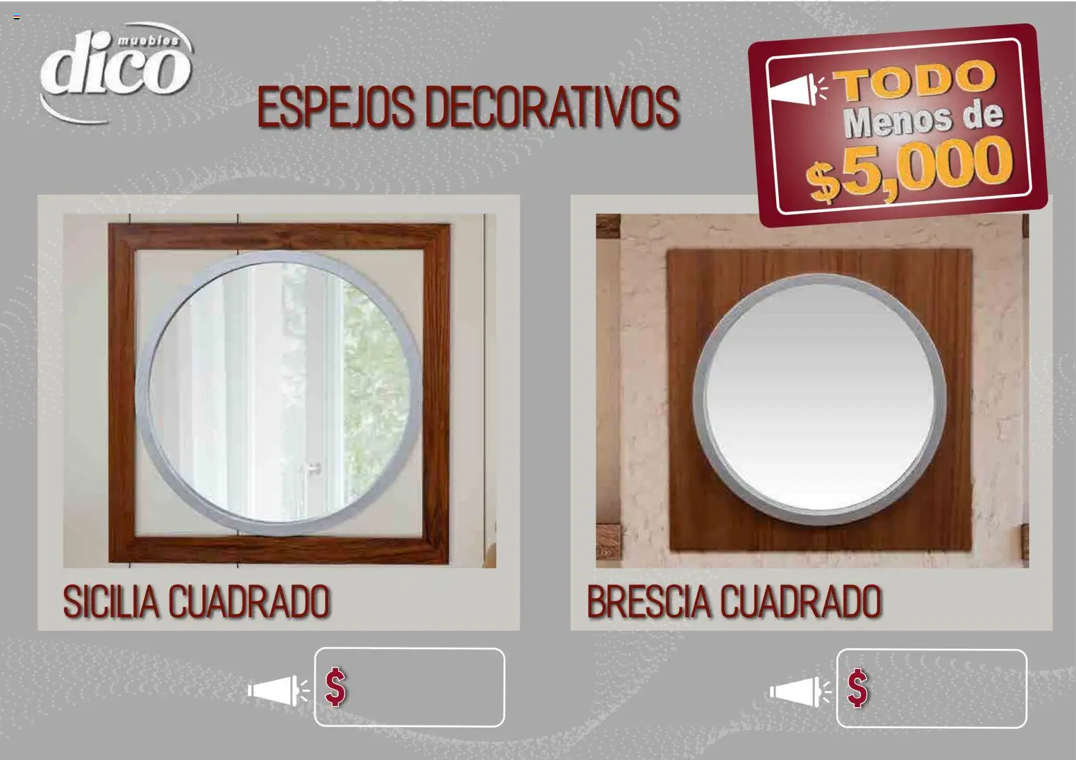 Nuevas ofertas de Muebles Dico válidas en toda la República Mexicana desde el 09.04.2026. ¡Encuentra las mejores ofertas en Muebles Dico catálogo Todo menos de 5000 Pacifico! | Página: 82