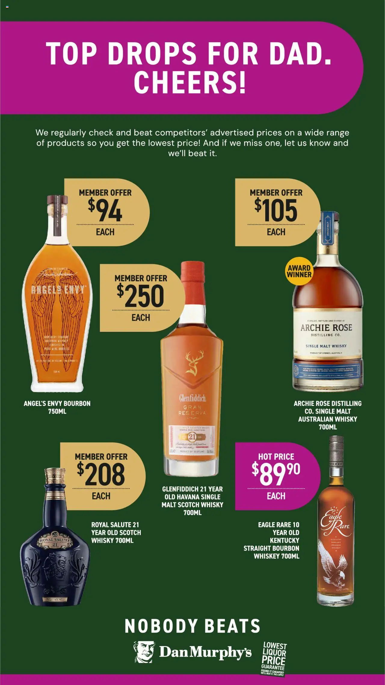 Dan Murphy's catalogue - valid from 21.08.2025 | Page: 2 | Products: Bourbon, Rum, Scotch, Case