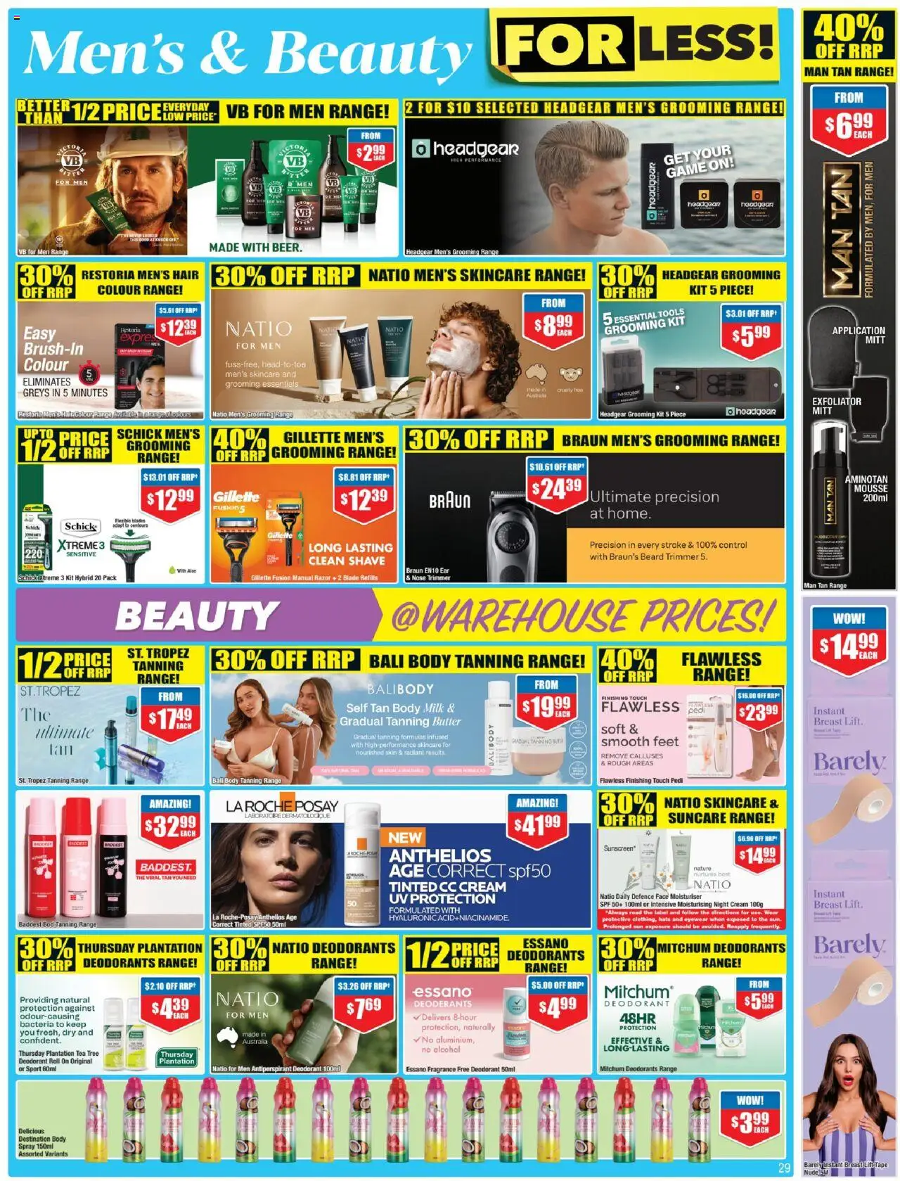 Chemist Warehouse catalogue - valid from 26.06.2025 | Page: 29 | Products: Fragrance, Antiperspirant, Tools, Exfoliator