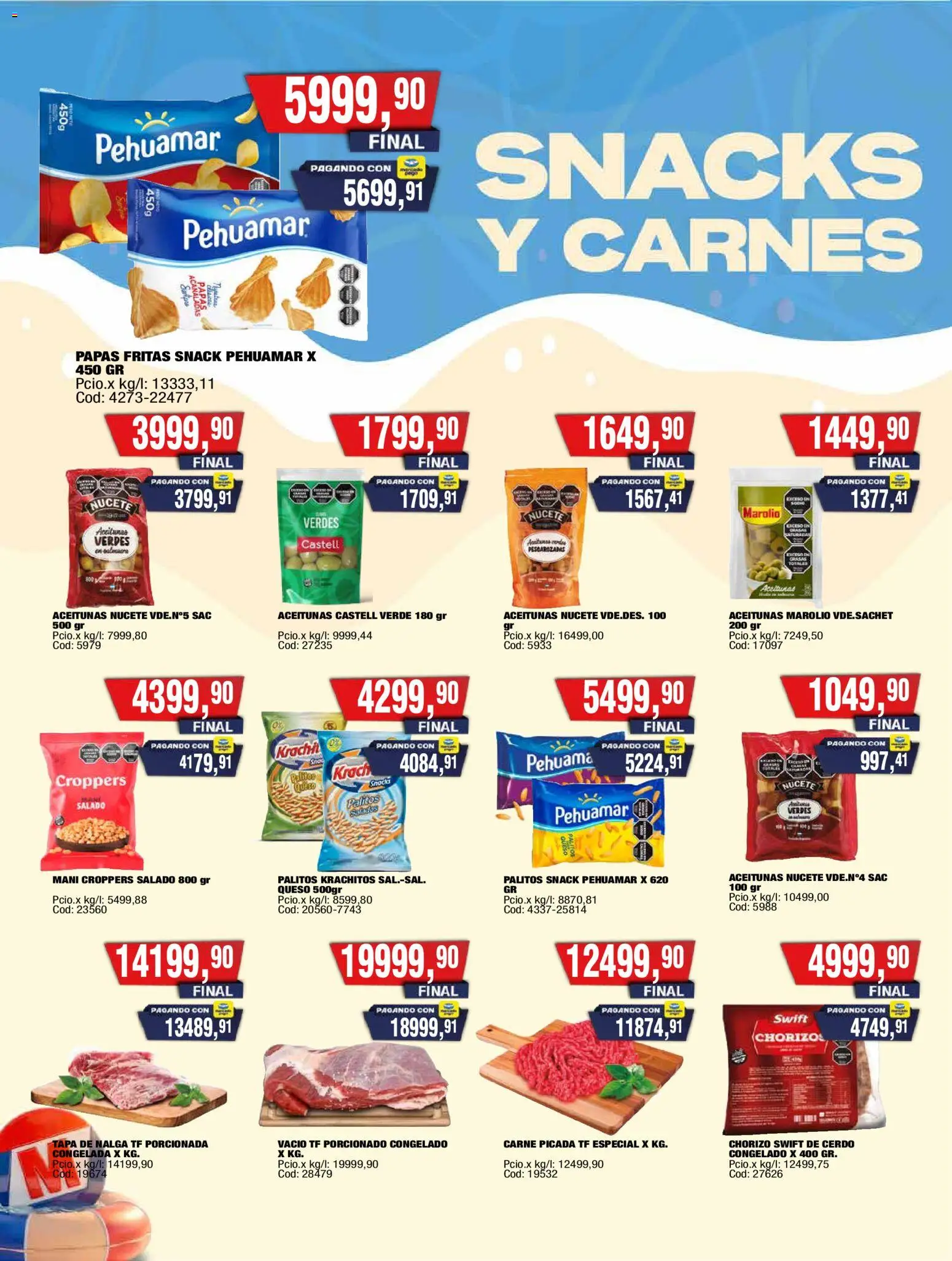 Maxiconsumo ofertas │ válido desde el 02.02.2026 | Página: 12 | Productos: Mani, Queso, Chorizo, Papas fritas