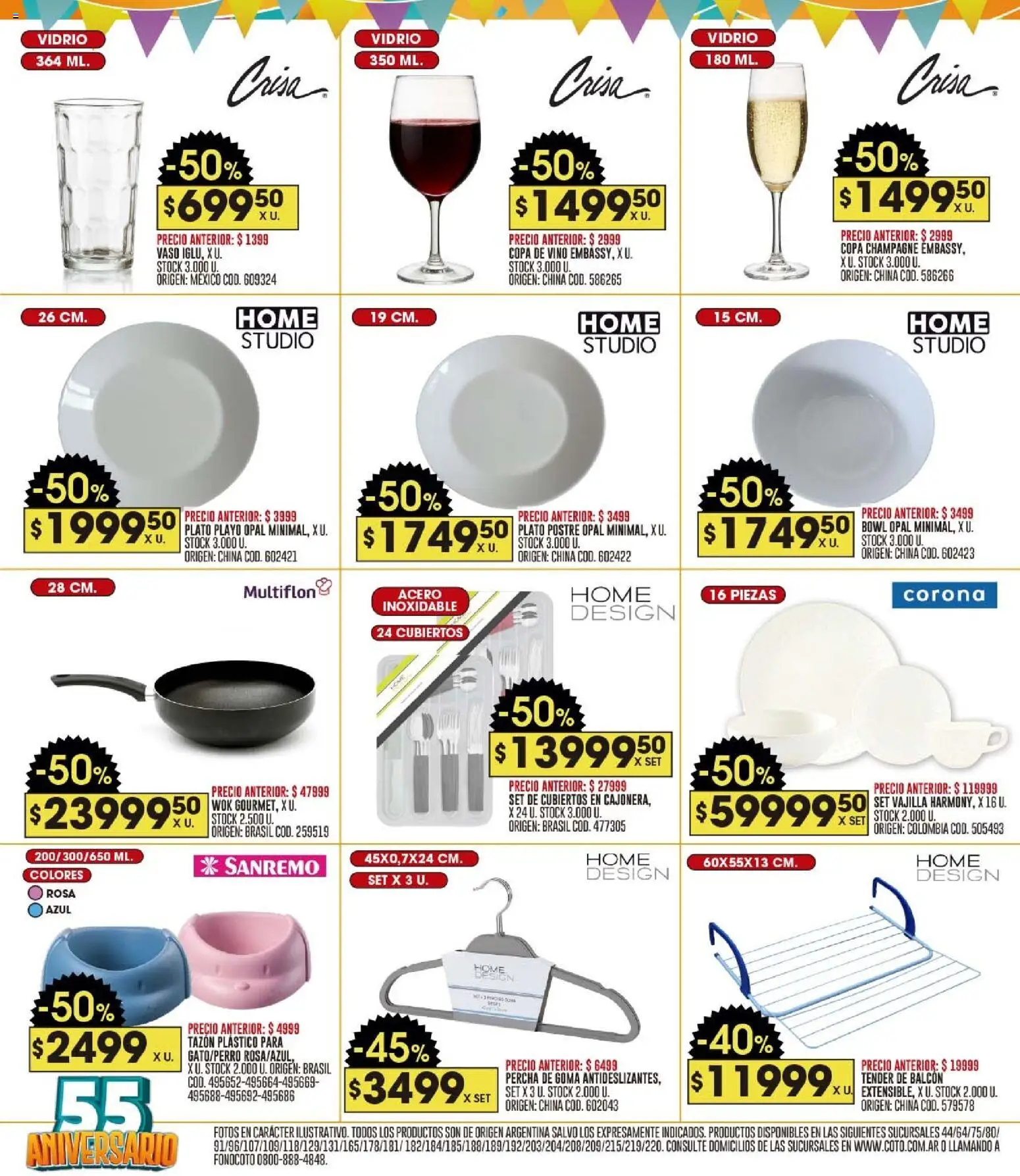 Coto - Ofertas │ válido desde el 27.10.2025 | Página: 20 | Productos: Bowl, Wok, Percha, Vino