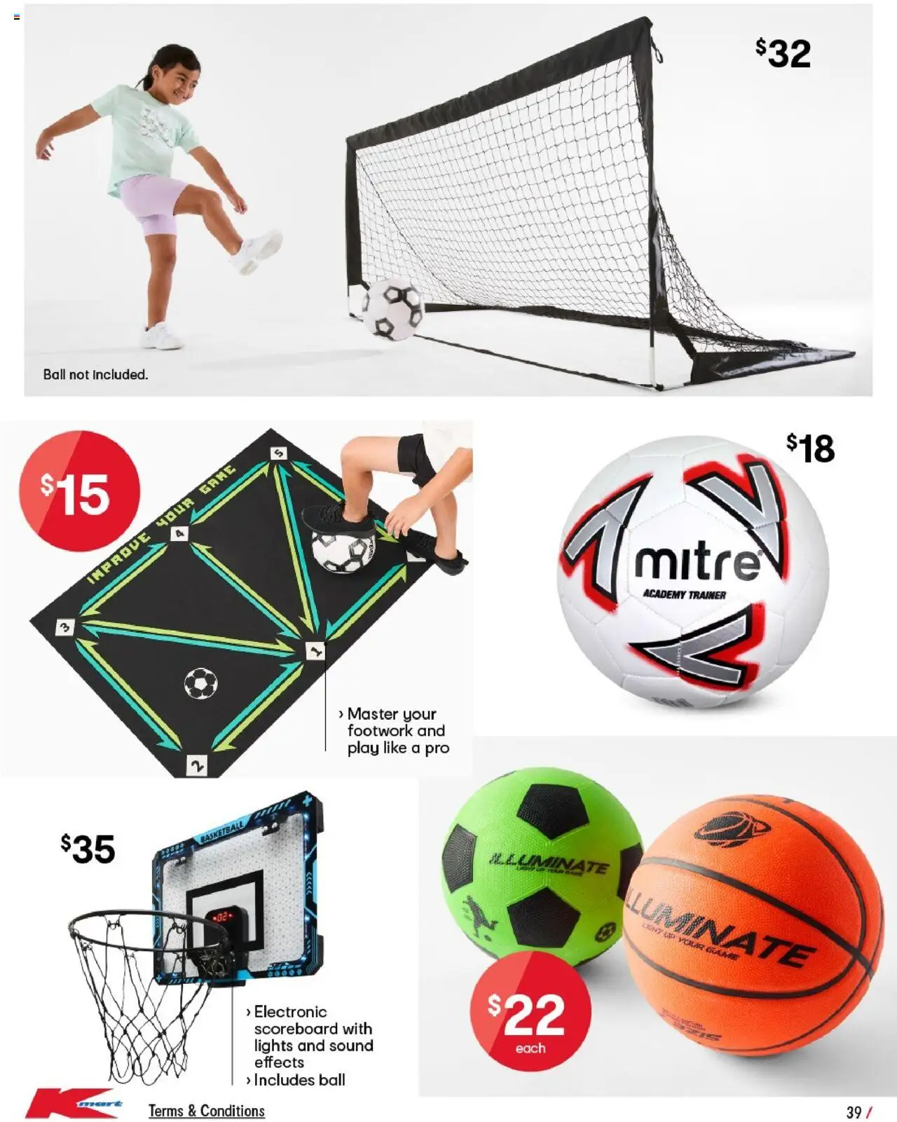 Kmart catalogue - valid from 26.06.2025 | Page: 39 | Products: Basketball, Game