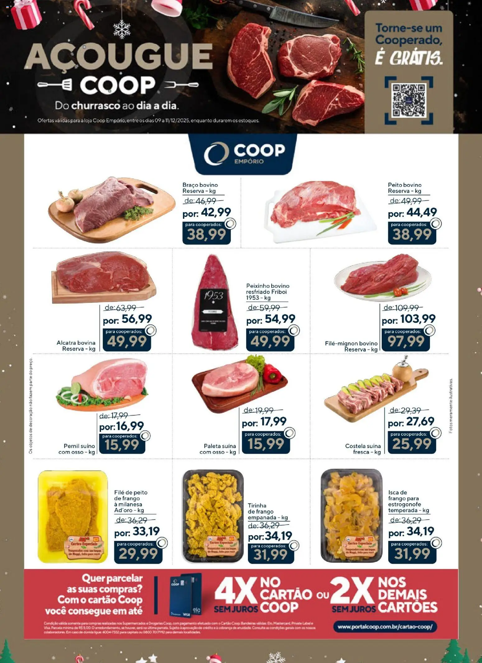 Coop Folheto - válido de 09.12.2025 | Página: 2 | Produtos: Alcatra, Pernil, Frango