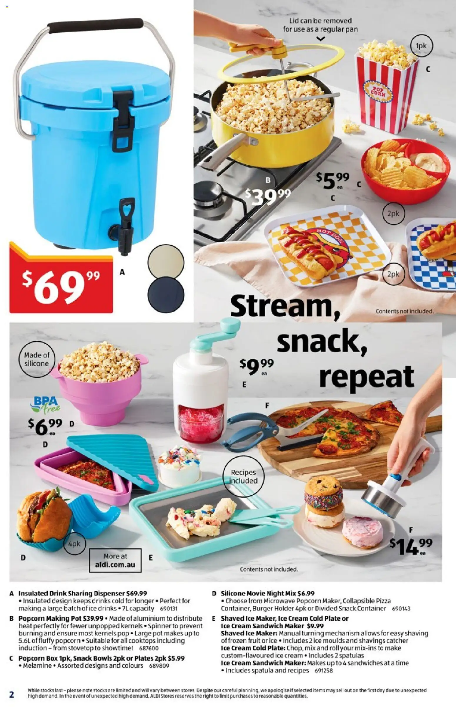 Aldi catalogue - valid from 24.12.2025 | Page: 2 | Products: Pot, Pizza, Cream, Ice maker
