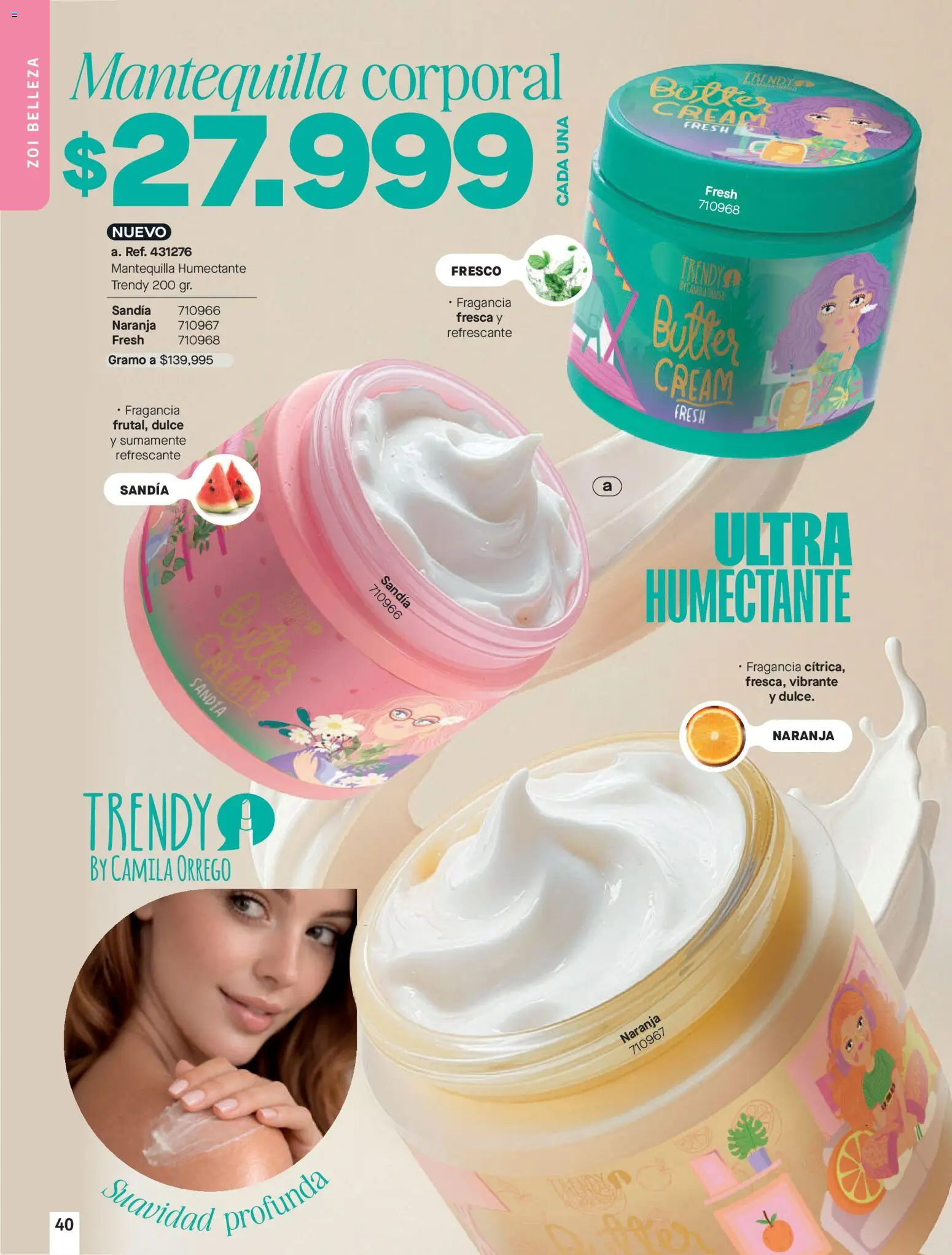 Carmel revista - valida desde el 01.06.2026 | Página: 40 | Productos: Mantequilla, Fragancia