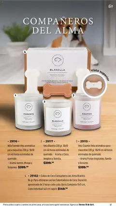 Vista previa de Home Interiors catálogo Magia de las Velas , nuevo folleto de la tienda, válido en México a partir del 31.03.2025 | Página: 17 | Productos: Sandía, Cera, Vela, Barra