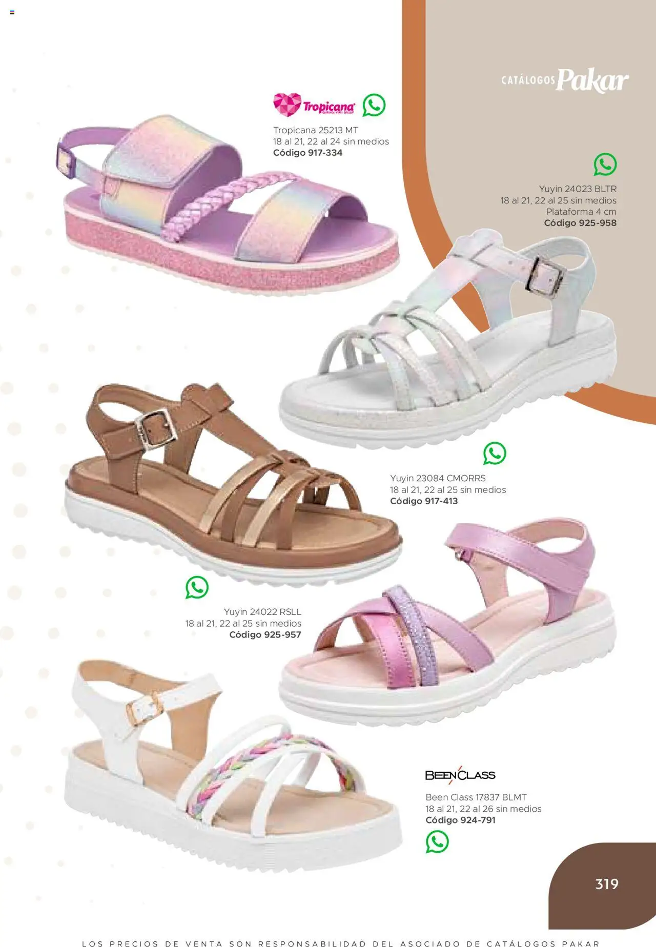 Nuevas ofertas de SC Pakar válidas en toda la República Mexicana desde el 24.07.2025. ¡Encuentra las mejores ofertas en SC Pakar Catálogo Mujer otoño / invierno! | Página: 319