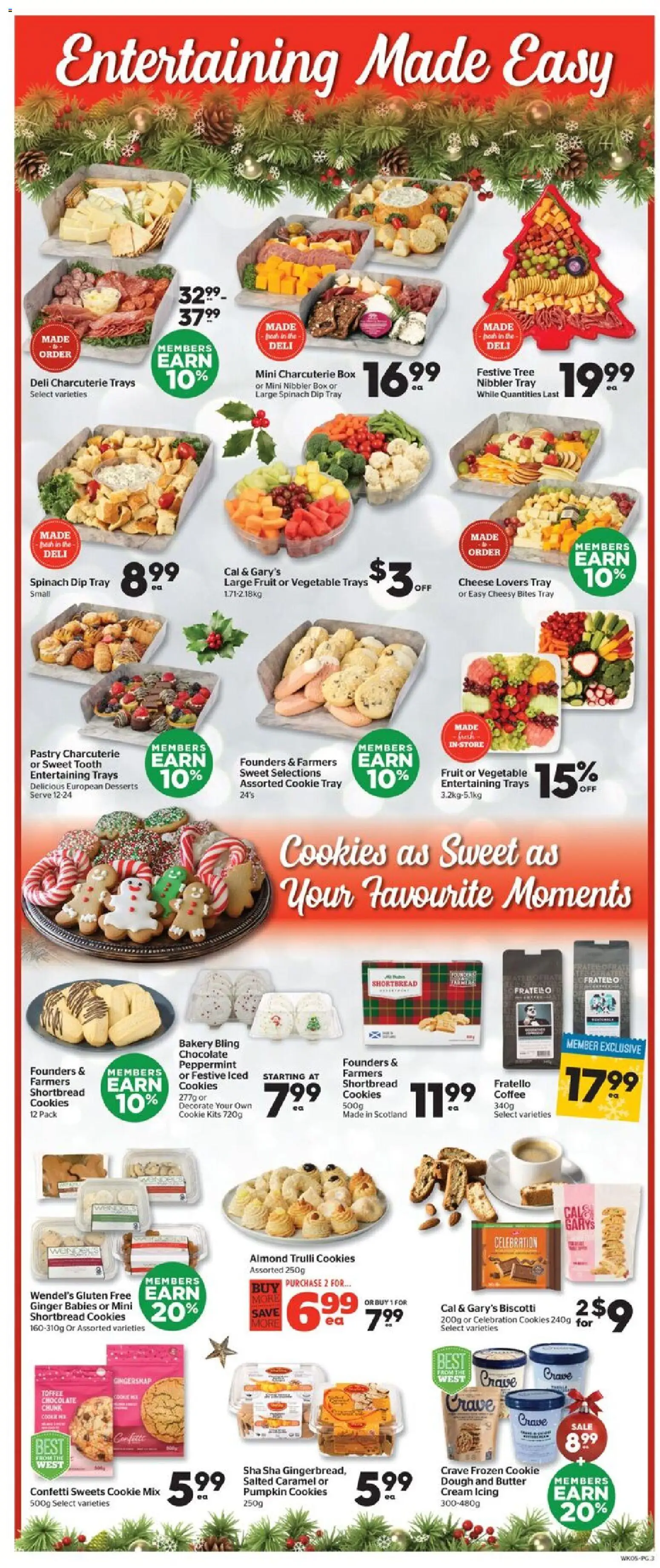 Calgary Co-op flyer valid from 04.12.2025 | Page: 4 | Products: Cheese, Coffee, Chocolate, Pumpkin
