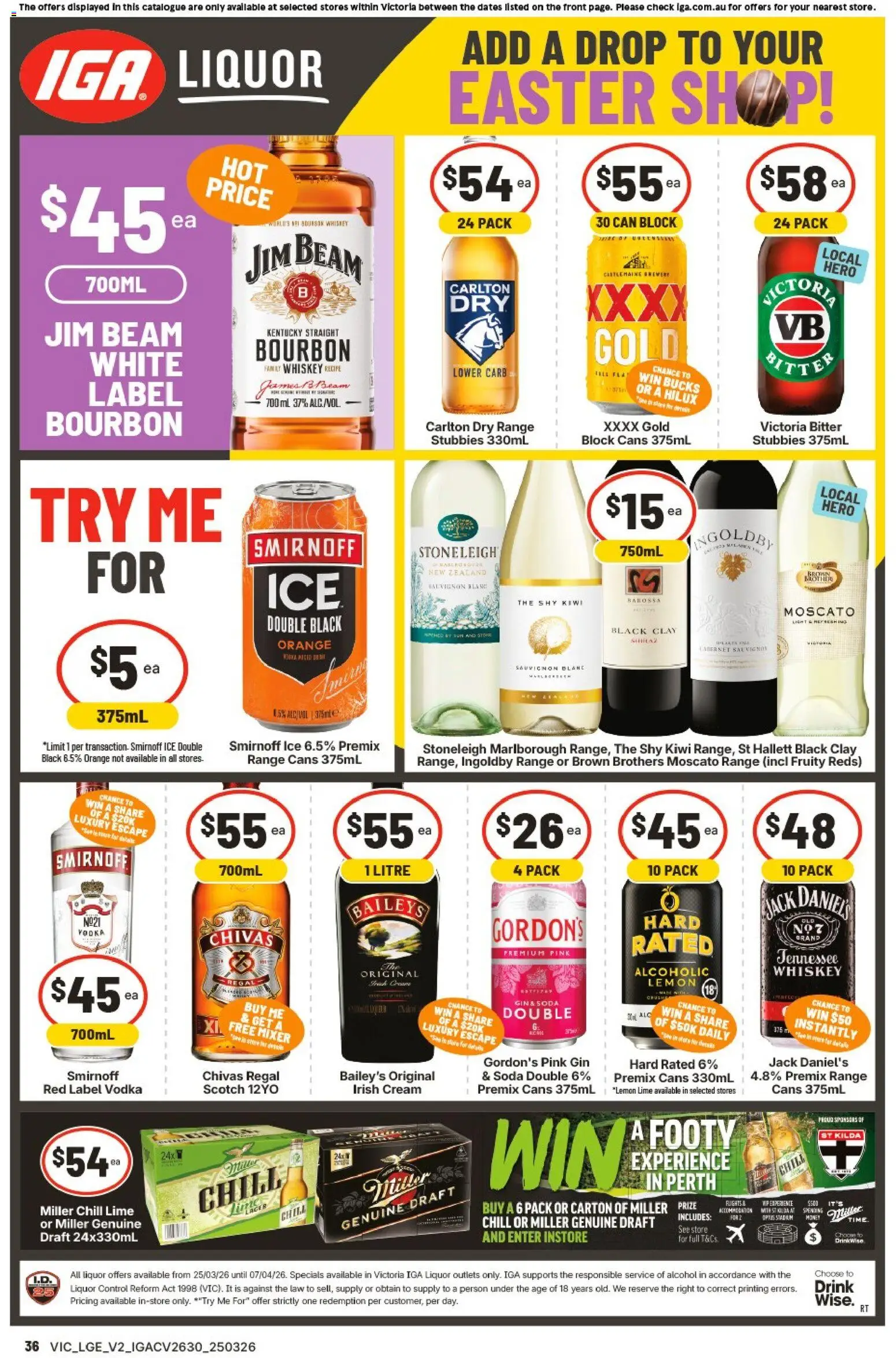 Ritchies catalogue - valid from 25.03.2026 | Page: 5 | Products: Cream, Vodka, Lemon, Scotch