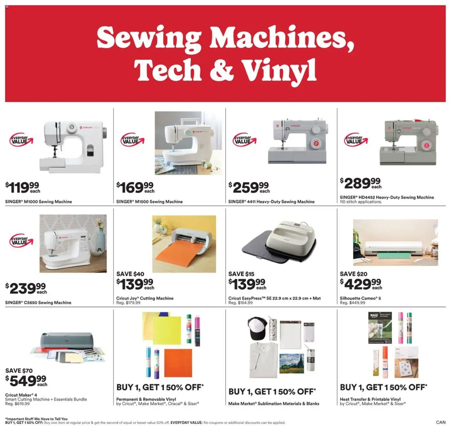 Michaels Ad - valid from 24.04.2026 | Page: 5 | Products: Sewing machine