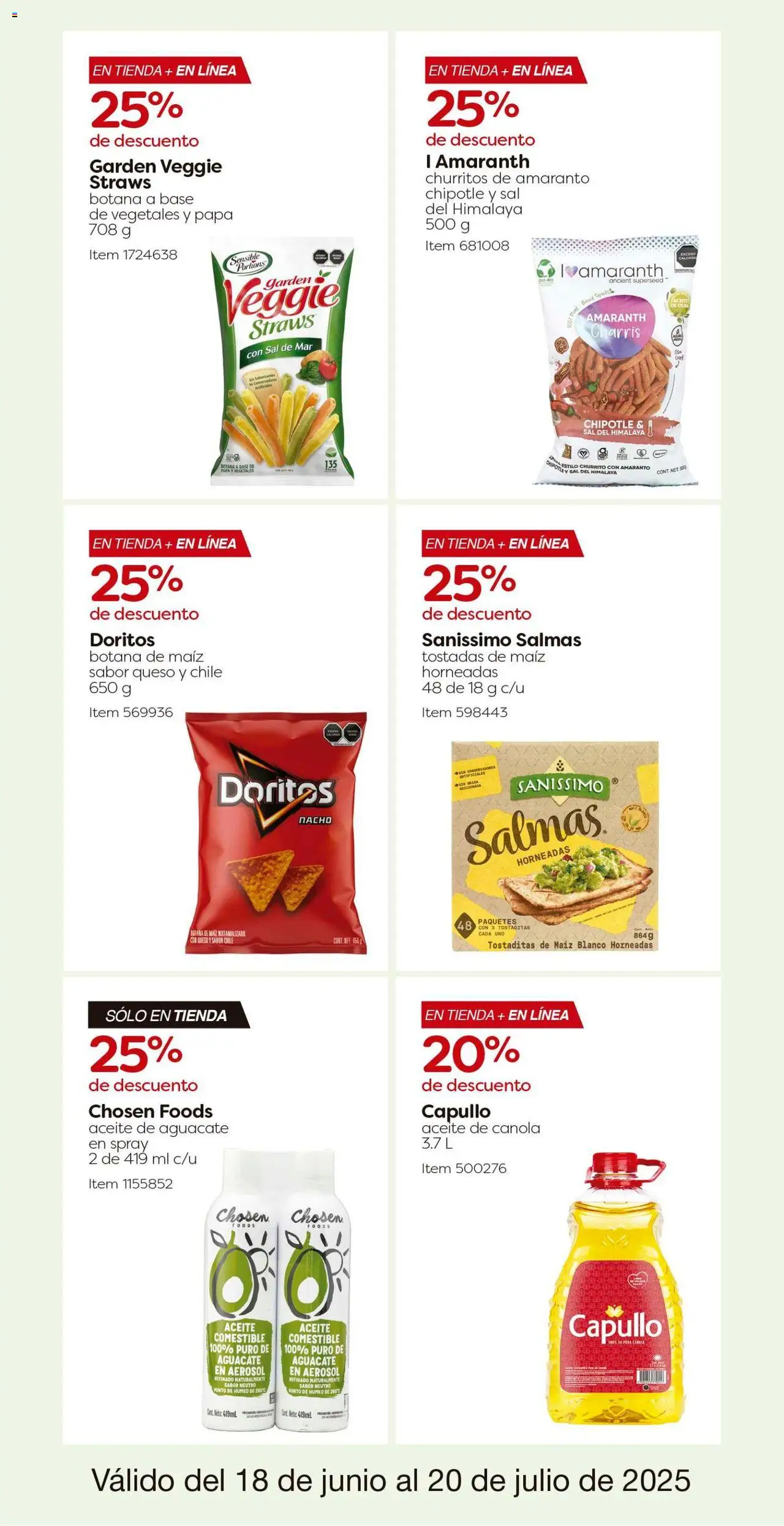 Nuevas ofertas de Costco válidas en toda la República Mexicana desde el 18.06.2025. ¡Encuentra las mejores ofertas en Costco catálogo! | Página: 24 | Productos: Maíz, Papa, Queso, Aguacate