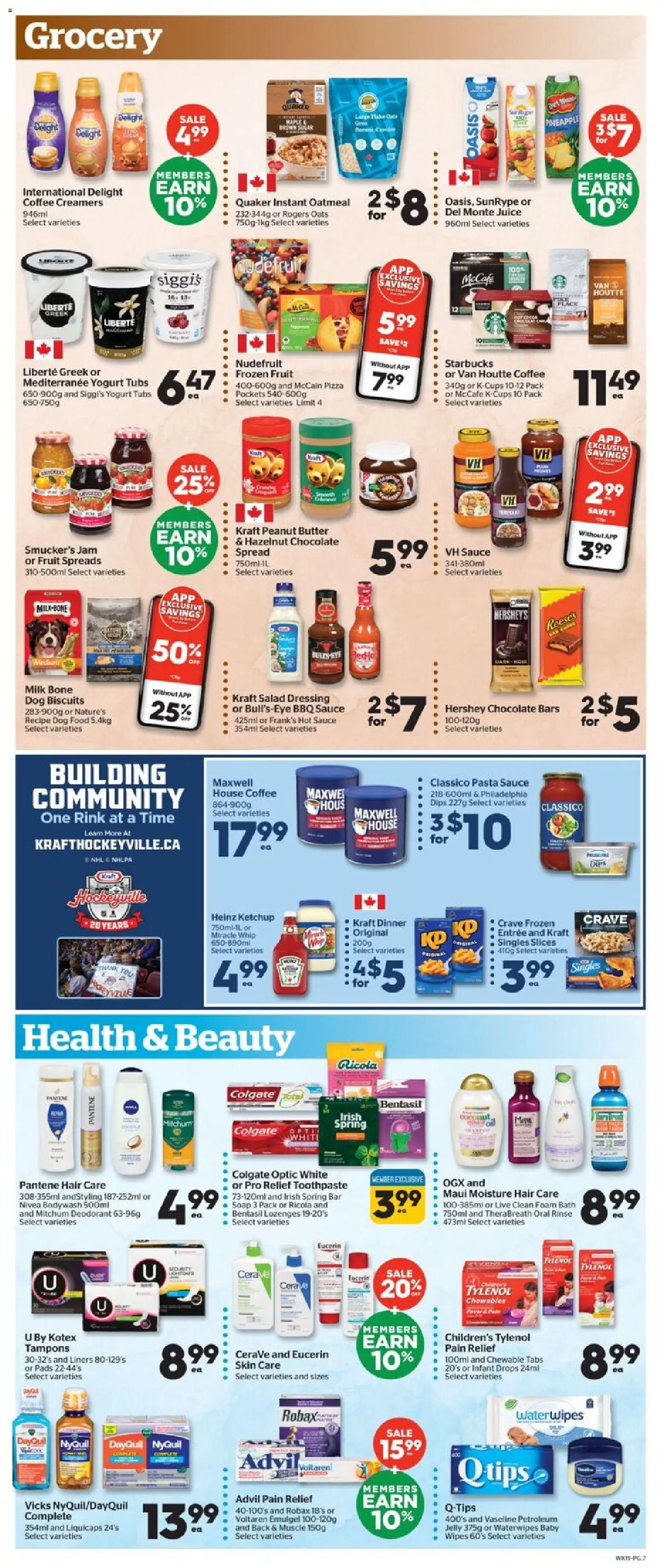 Calgary Co-op flyer valid from 15.01.2026 | Page: 7 | Products: Toothpaste, Bath, Butter, Coffee