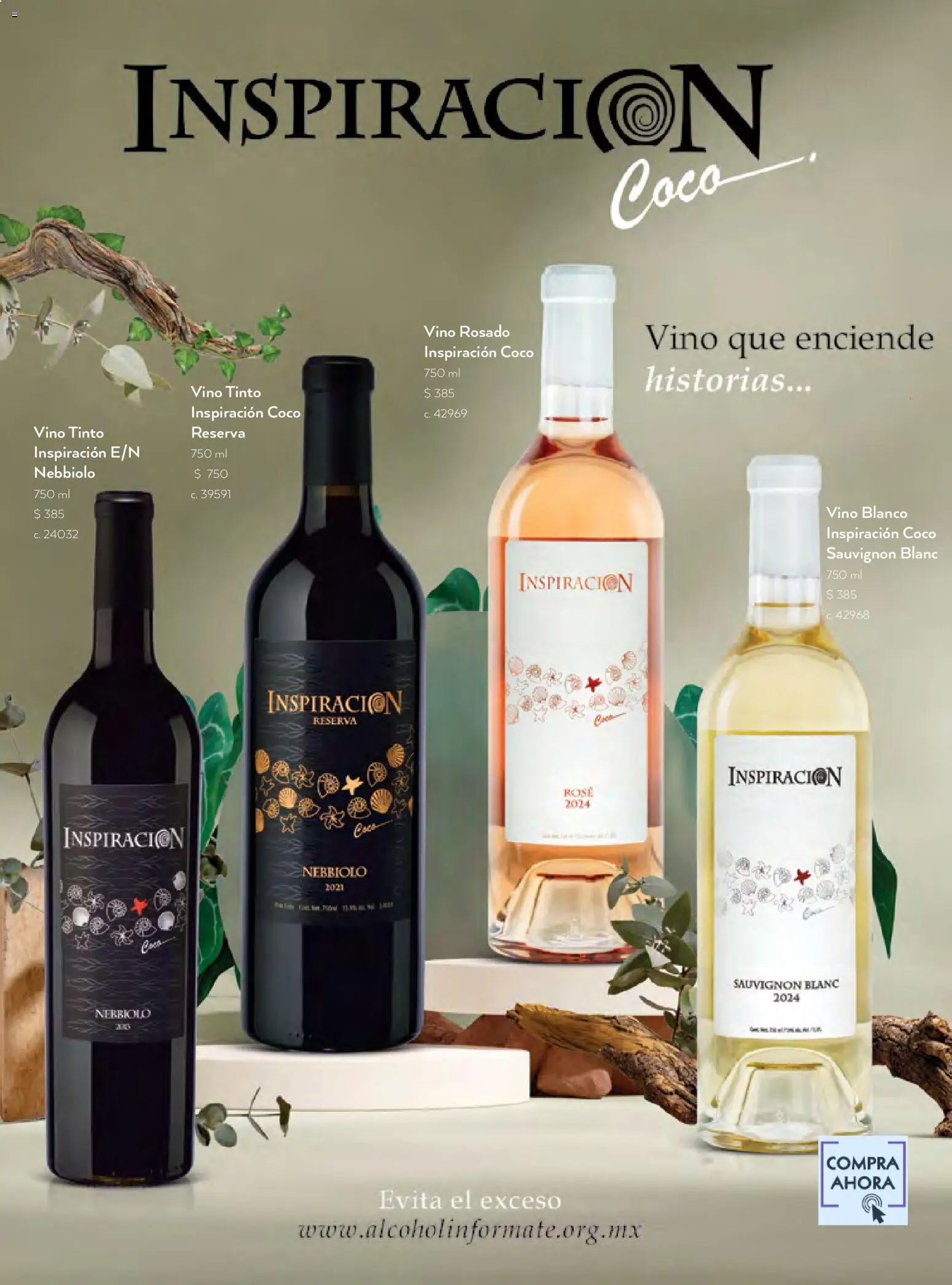 Nuevas ofertas de Bodegas Alianza válidas en toda la República Mexicana desde el 01.01.2026. ¡Encuentra las mejores ofertas en Bodegas Alianza catálogo! | Página: 58 | Productos: Vino