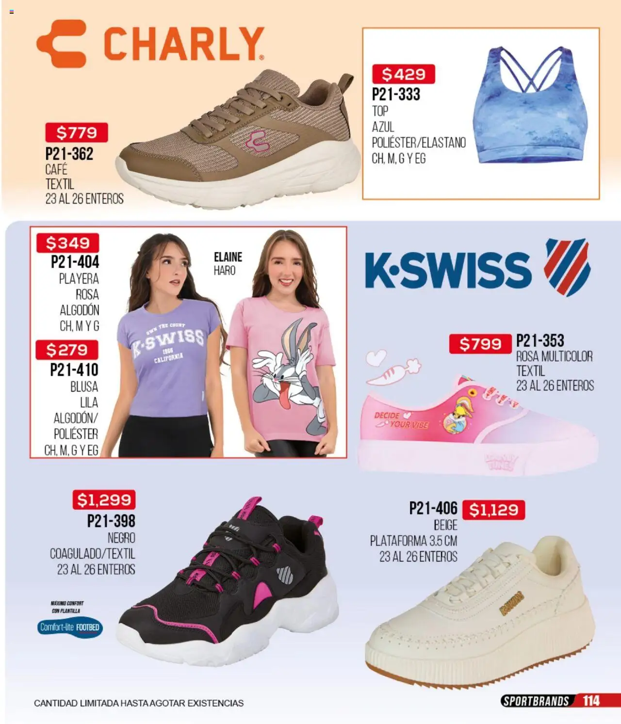 Nuevas ofertas de Cklass válidas en toda la República Mexicana desde el 22.09.2025. ¡Encuentra las mejores ofertas en Cklass - Catálogo Liquidación Calzado! | Página: 115 | Productos: Blusa, Café, Algodón, Playera
