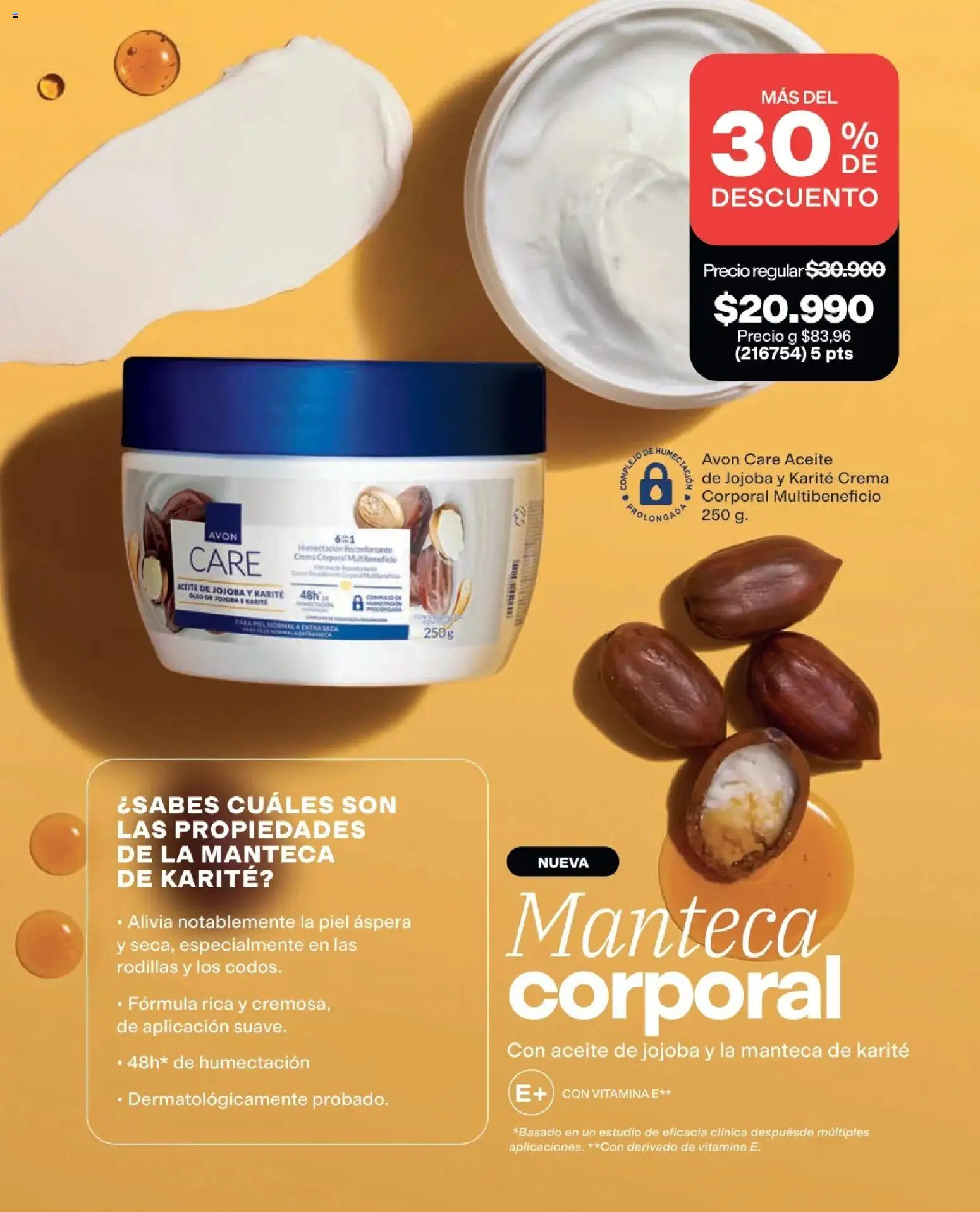 Avon revista - valida desde el 01.05.2026 | Página: 147 | Productos: Crema, Manteca, Aceite