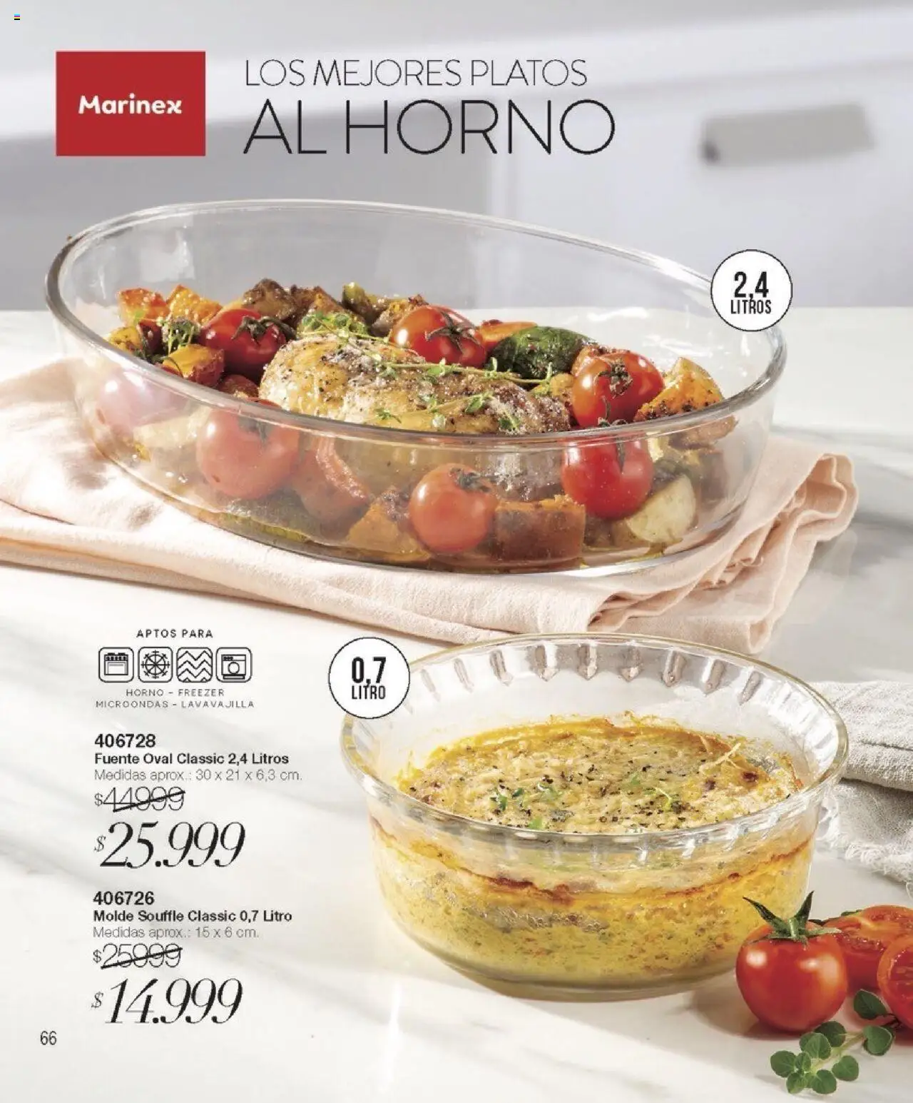 Violetta catálogo │ válido desde el 07.08.2025 | Página: 66 | Productos: Horno, Fuente, Microondas, Freezer