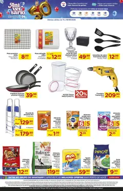 Carrefour Folheto - válido de 11.09.2025 | Página: 17 | Produtos: Frigideira, Areia, Algodão, Frango