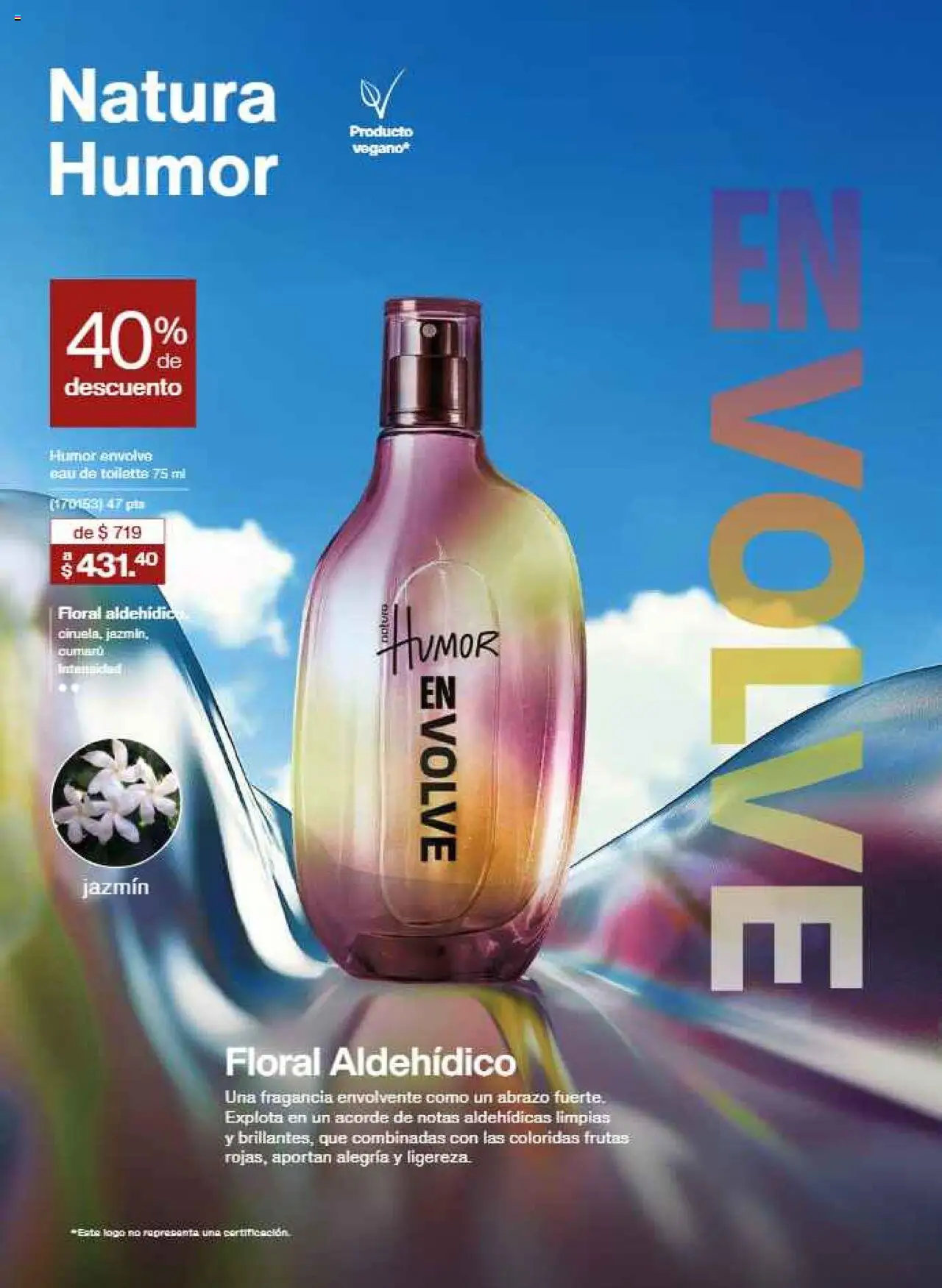 Nuevas ofertas de Natura válidas en toda la República Mexicana desde el 12.10.2025. ¡Encuentra las mejores ofertas en Natura - Campaña 16 2025! | Página: 16 | Productos: Fragancia, Eau de toilette