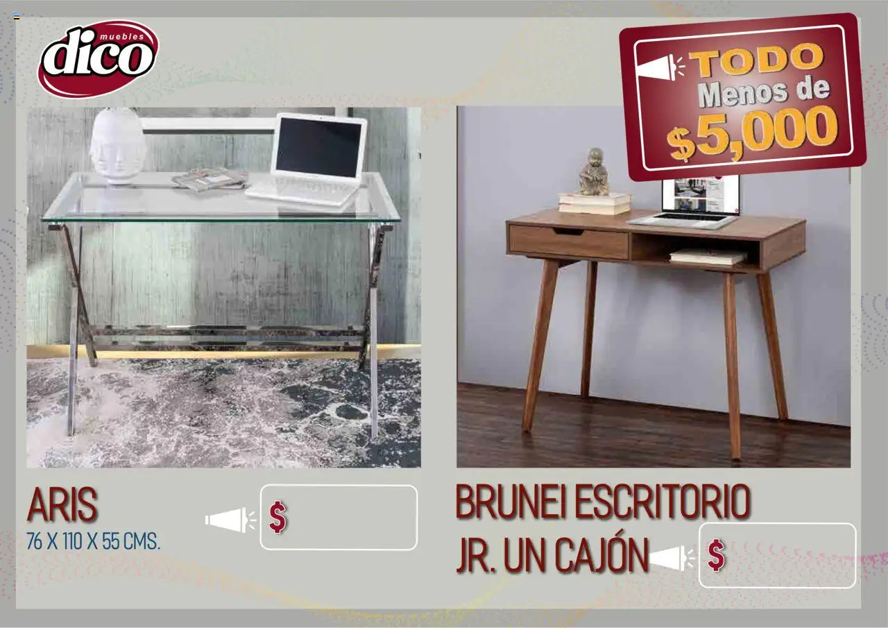 Nuevas ofertas de Muebles Dico válidas en toda la República Mexicana desde el 12.02.2025. ¡Encuentra las mejores ofertas en Muebles Dico catálogo Todo Menos! | Página: 63