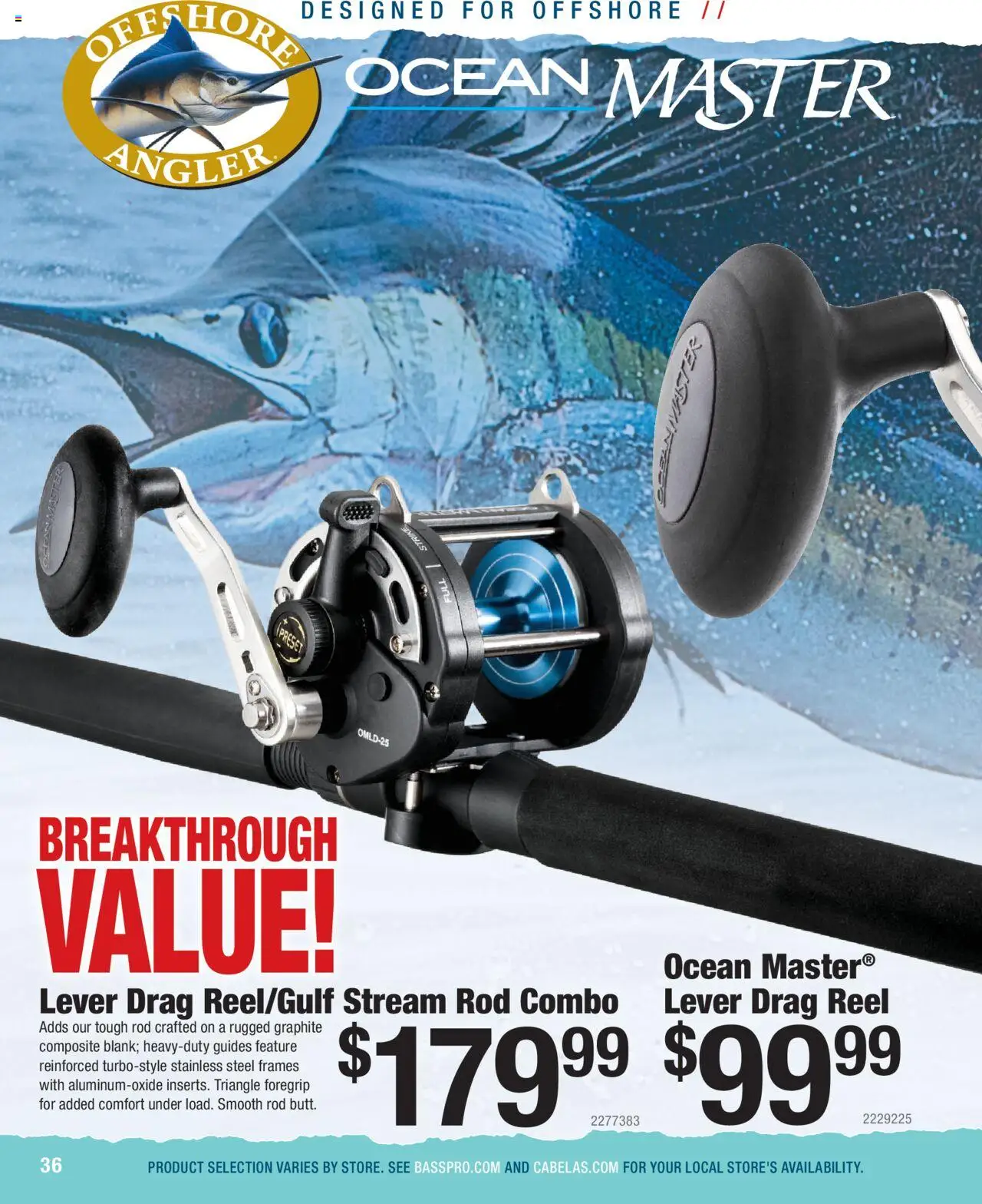 Cabela's Saltwater Specialist 25 - valid from 01.01.2025 | Page: 36 | Products: Rod