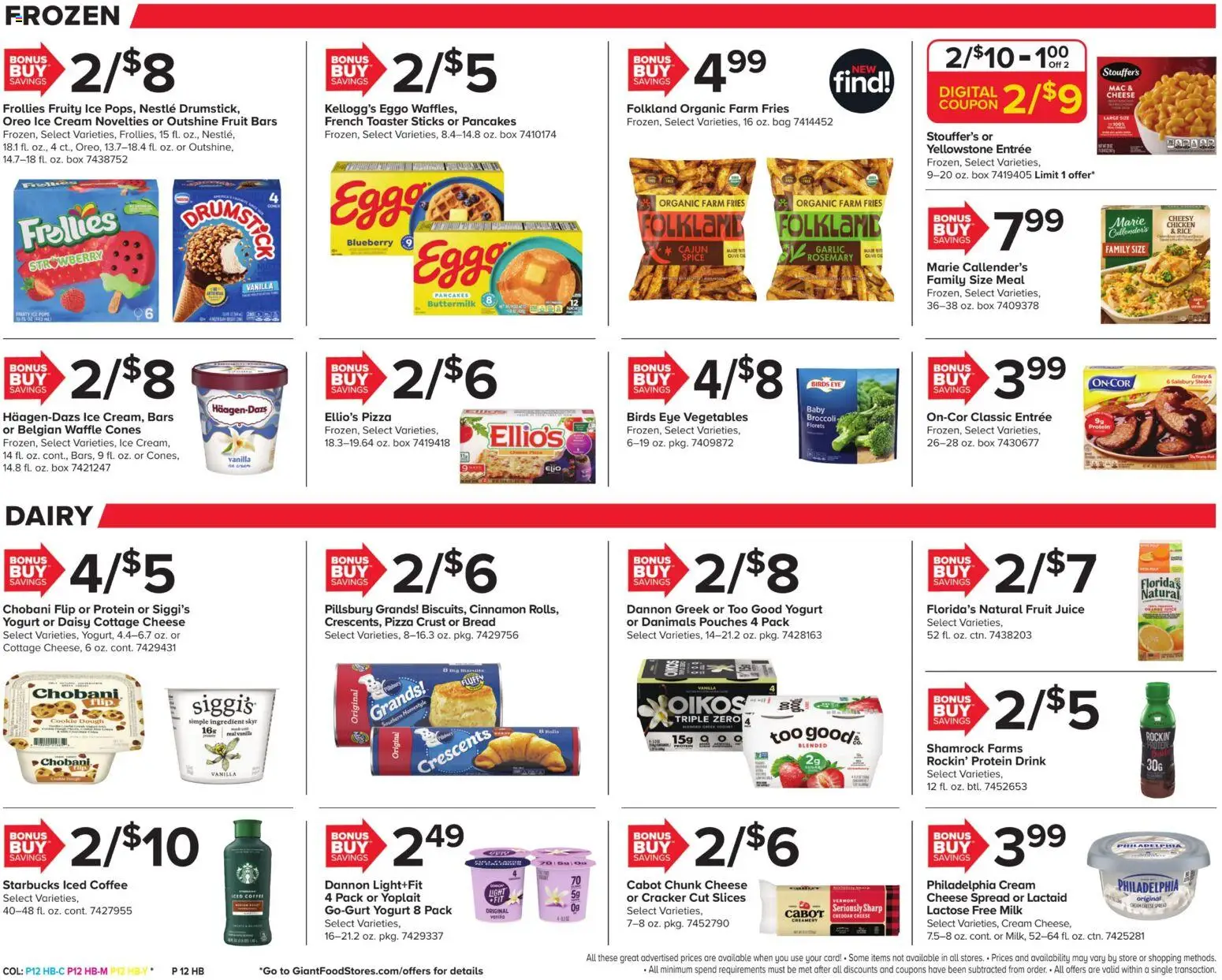 Giant Weekly Ad - valid from 31.10.2025 | Page: 16 | Products: Yogurt, Pizza, Vegetables, Garlic