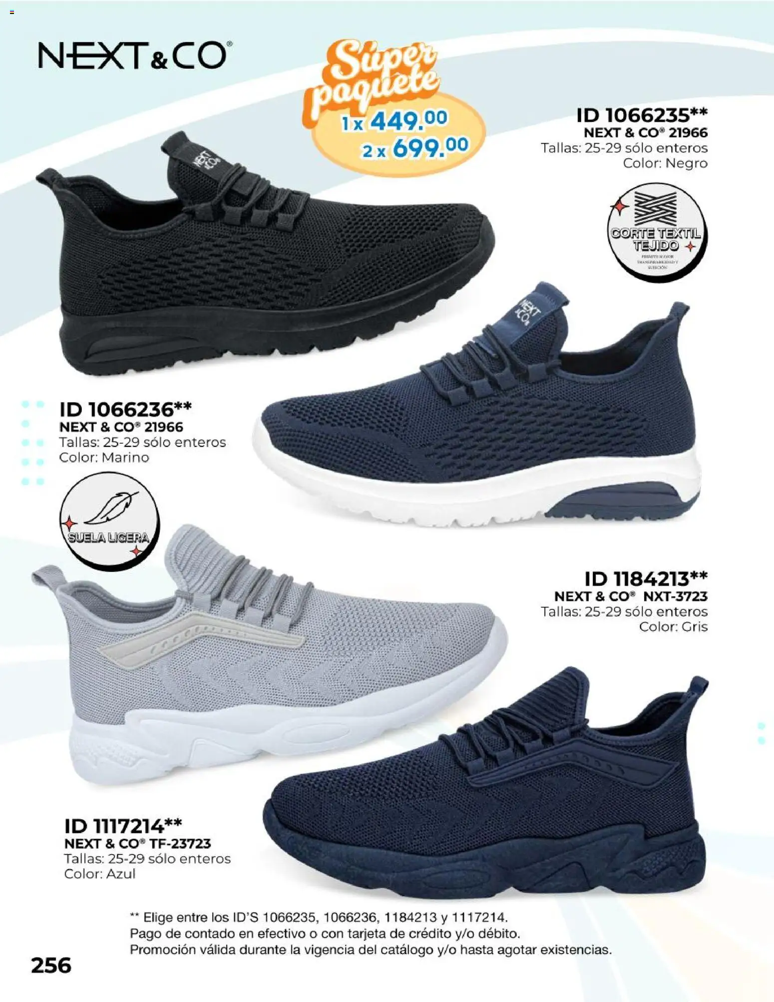Nuevas ofertas de Price Shoes válidas en toda la República Mexicana desde el 27.10.2025. ¡Encuentra las mejores ofertas en Price Shoes catálogo Todo en uno! | Página: 256