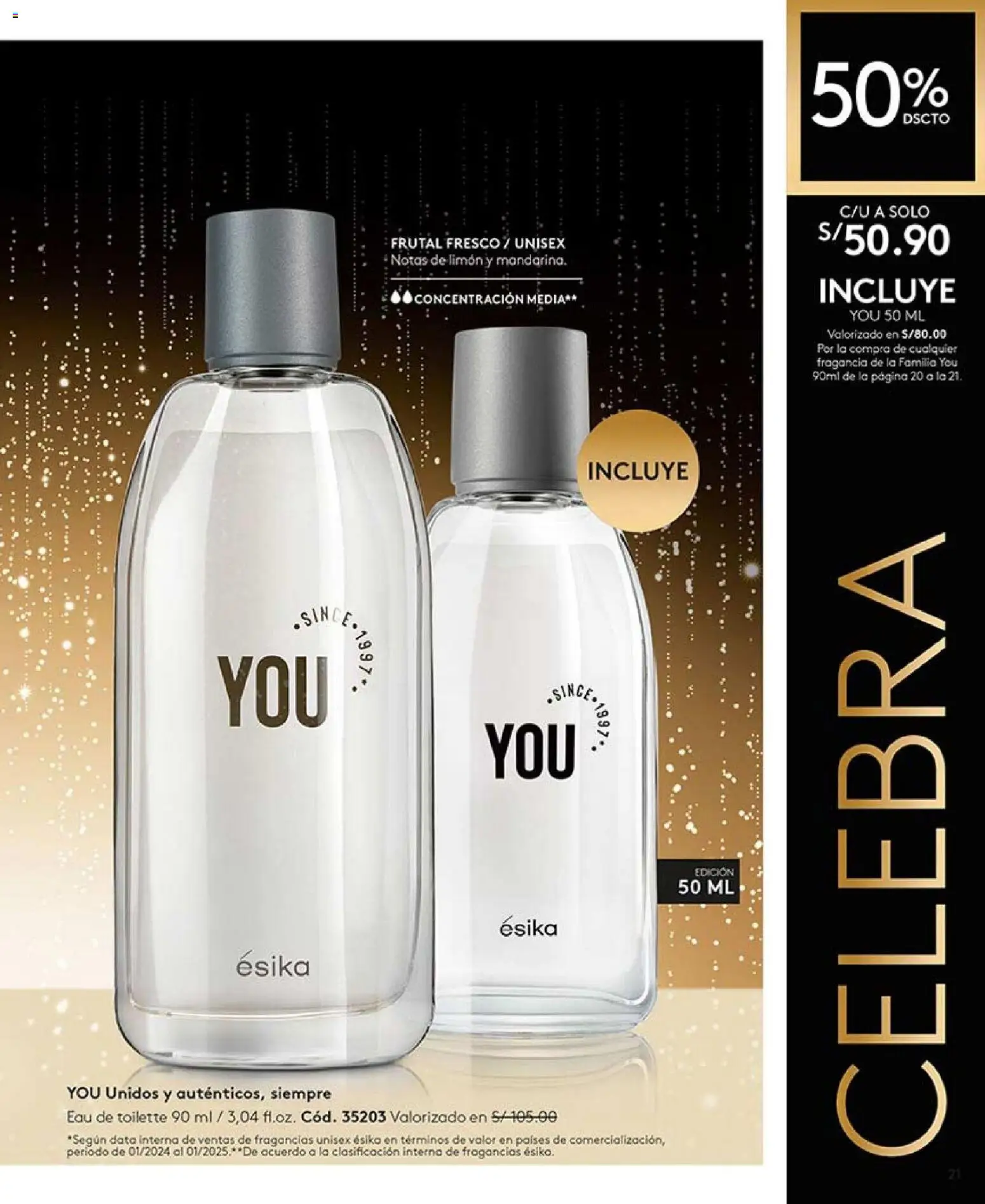 Catálogo Ésika válido desde 18.12.2025 | Página: 21 | Productos: Fragancia, EAU de Toilette