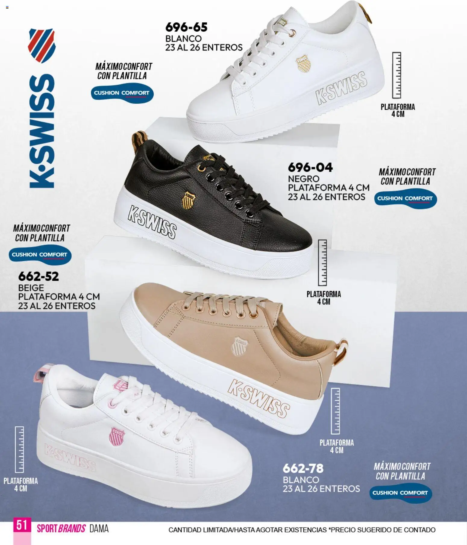 Nuevas ofertas de Cklass válidas en toda la República Mexicana desde el 05.03.2026. ¡Encuentra las mejores ofertas en Cklass catálogo Verano Sportbrands Dama! | Página: 52