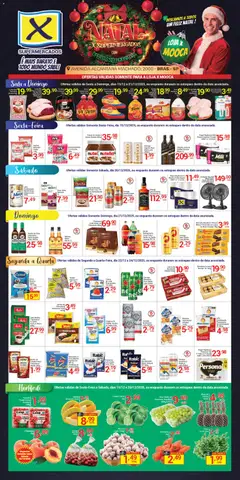 X Supermercados - Ofertas Fim de Semana - Pré-Visualização do folheto da loja X Supermercados, válido de 19.12.2025