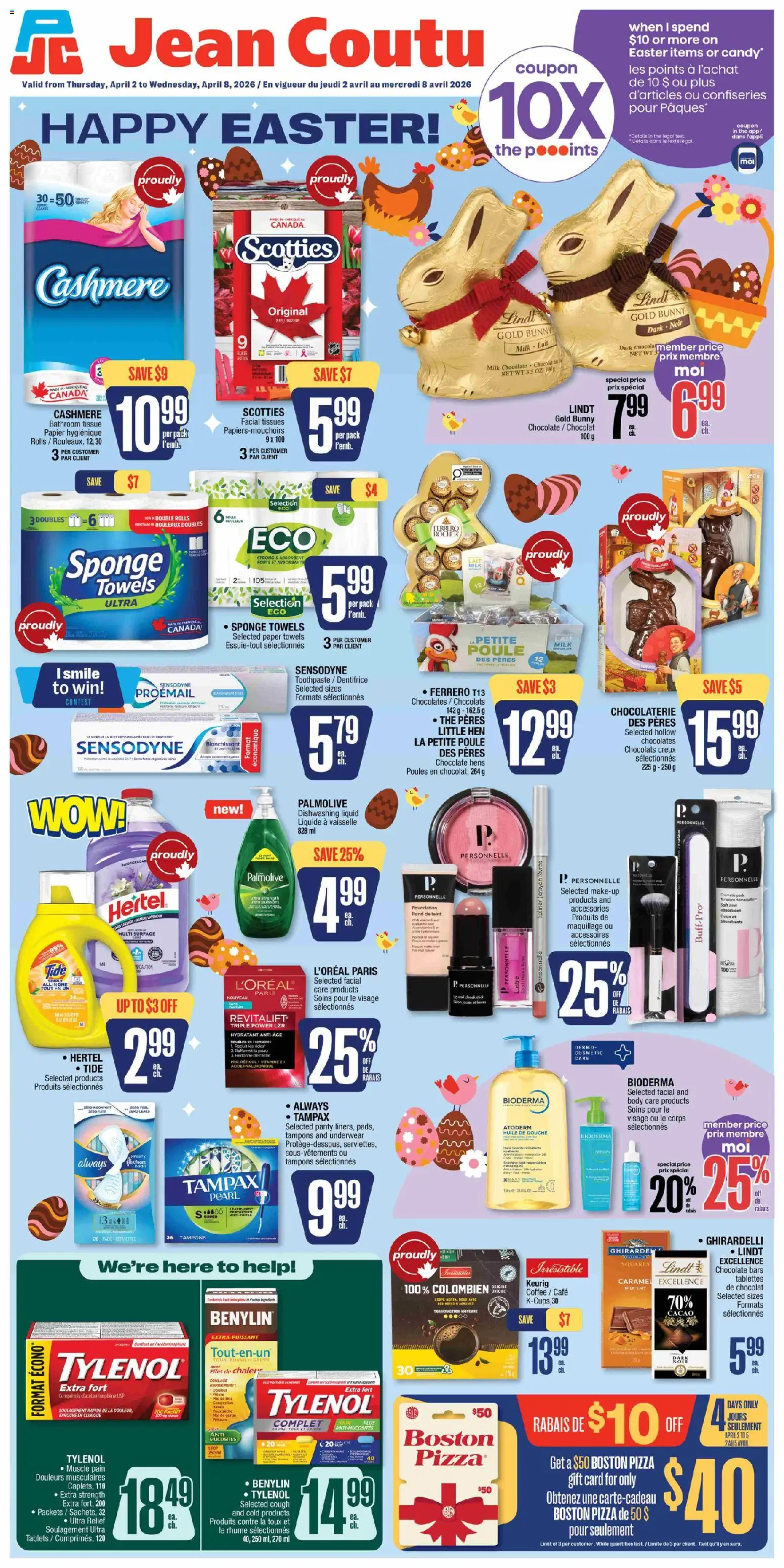 Jean Coutu flyer valid from 02.04.2026 | Page: 1