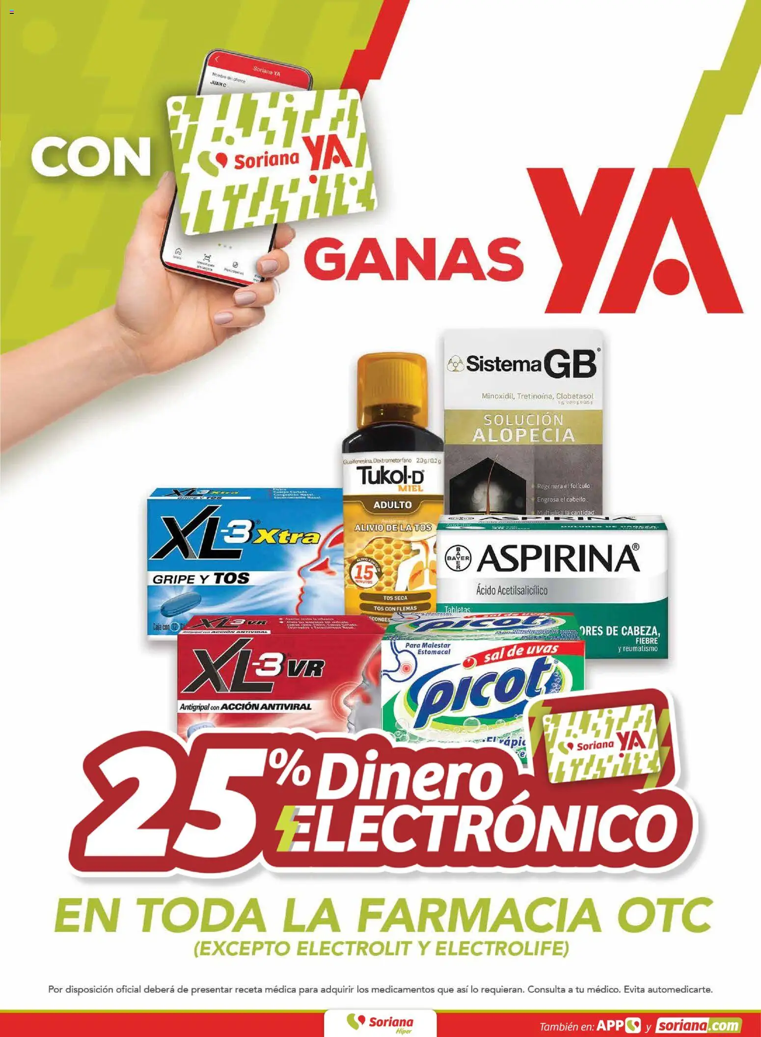 Nuevas ofertas de Soriana válidas en toda la República Mexicana desde el 26.02.2026. ¡Encuentra las mejores ofertas en Soriana - Fin de Semana Híper: Nuevo León, Ciudad Victoria y Tampico! | Página: 7 | Productos: Sal, Antigripal, Caja